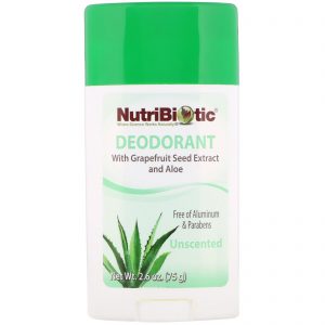 Comprar nutribiotic, deodorant, unscented, 2. 6 oz (75 g) preço no brasil banho & beleza cuidados pessoais desodorante suplemento importado loja 77 online promoção -