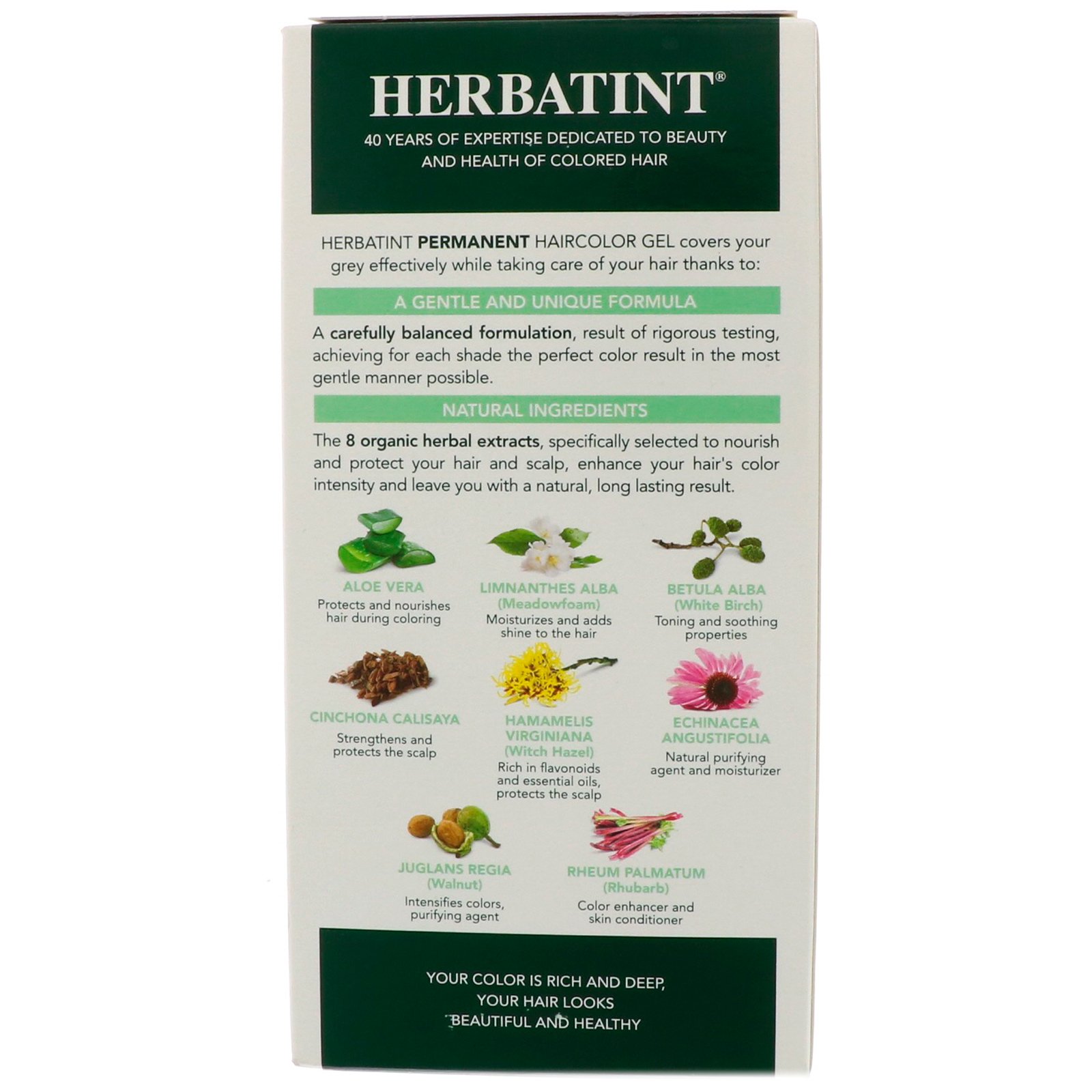 Herbatint, Gel de cabelo Loiro Dourado, 135 ml - Imagem 3