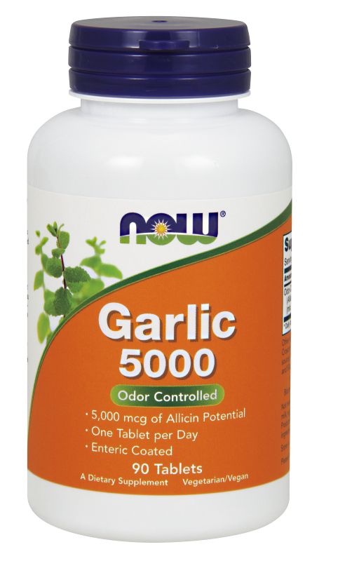 NOW Foods Garlic 5000 - 90 Tablets