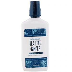 Comprar schmidt's naturals, plant-powered mouthwash, tea tree + ginger, 16 fl oz (473 ml) preço no brasil banho & cuidados pessoais banho e chuveiro cuidados de banho e pessoais gel de banho e gel de chuveiro marcas a-z schmidt's schmidt's naturals suplemento importado loja 11 online promoção -