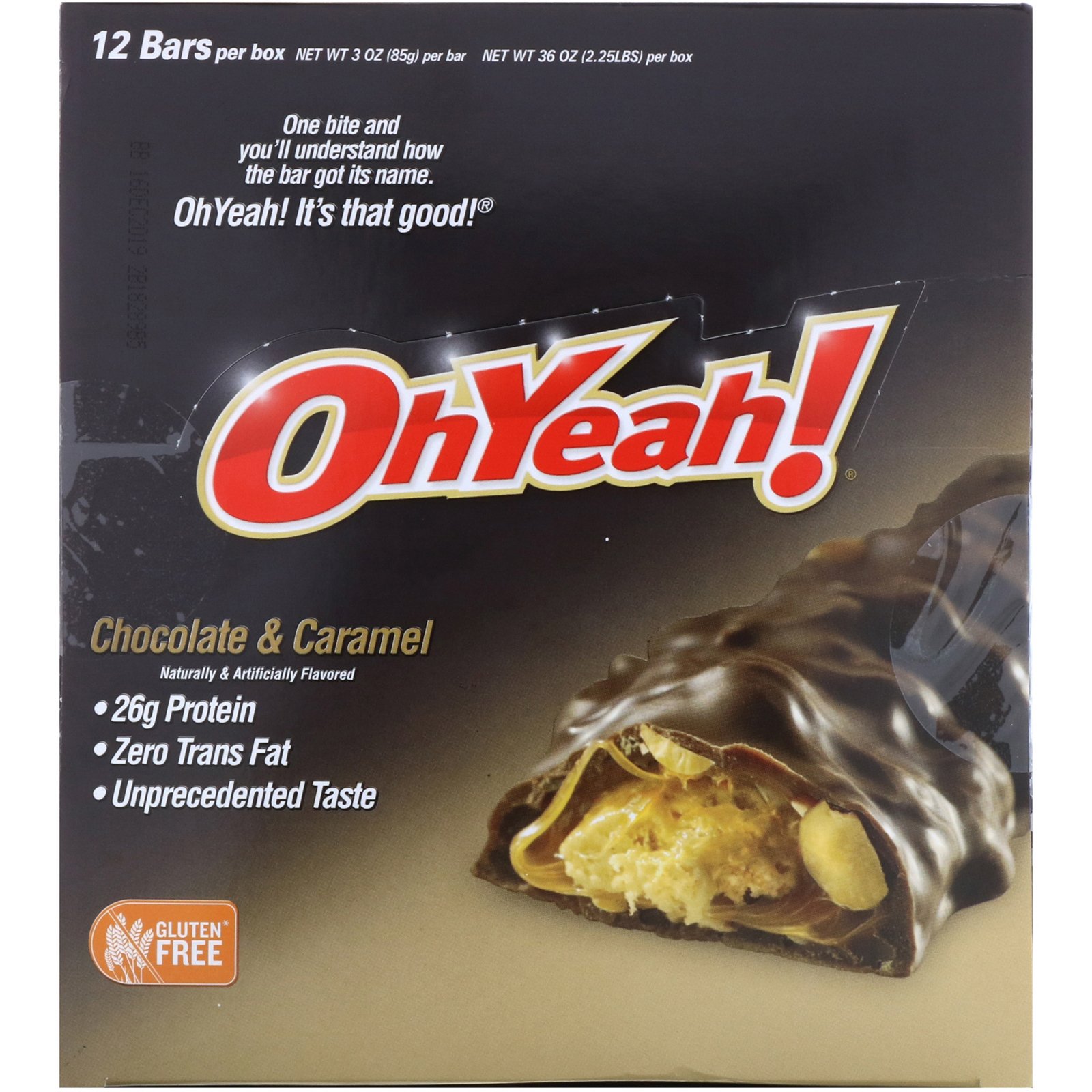 One Brands, Barras de Proteína, Chocolate e Caramelo, 12 Barras, 85 g (3 oz) - Imagem 2