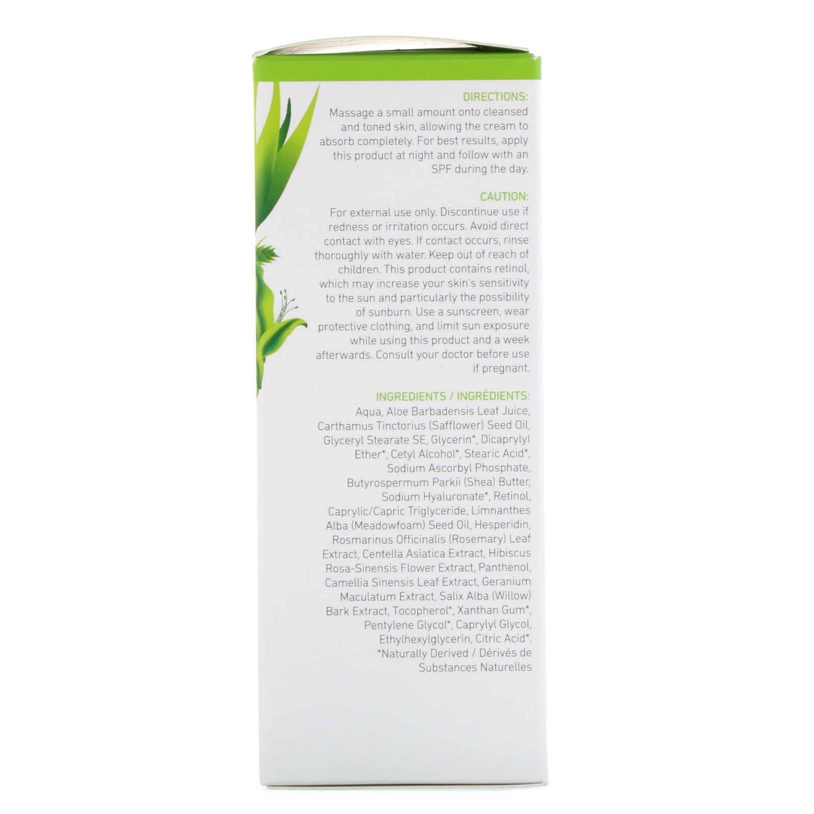 InstaNatural, Hidratante Retinol, Antienvelhecimento, 100 ml (3,4 fl oz) - Imagem 2