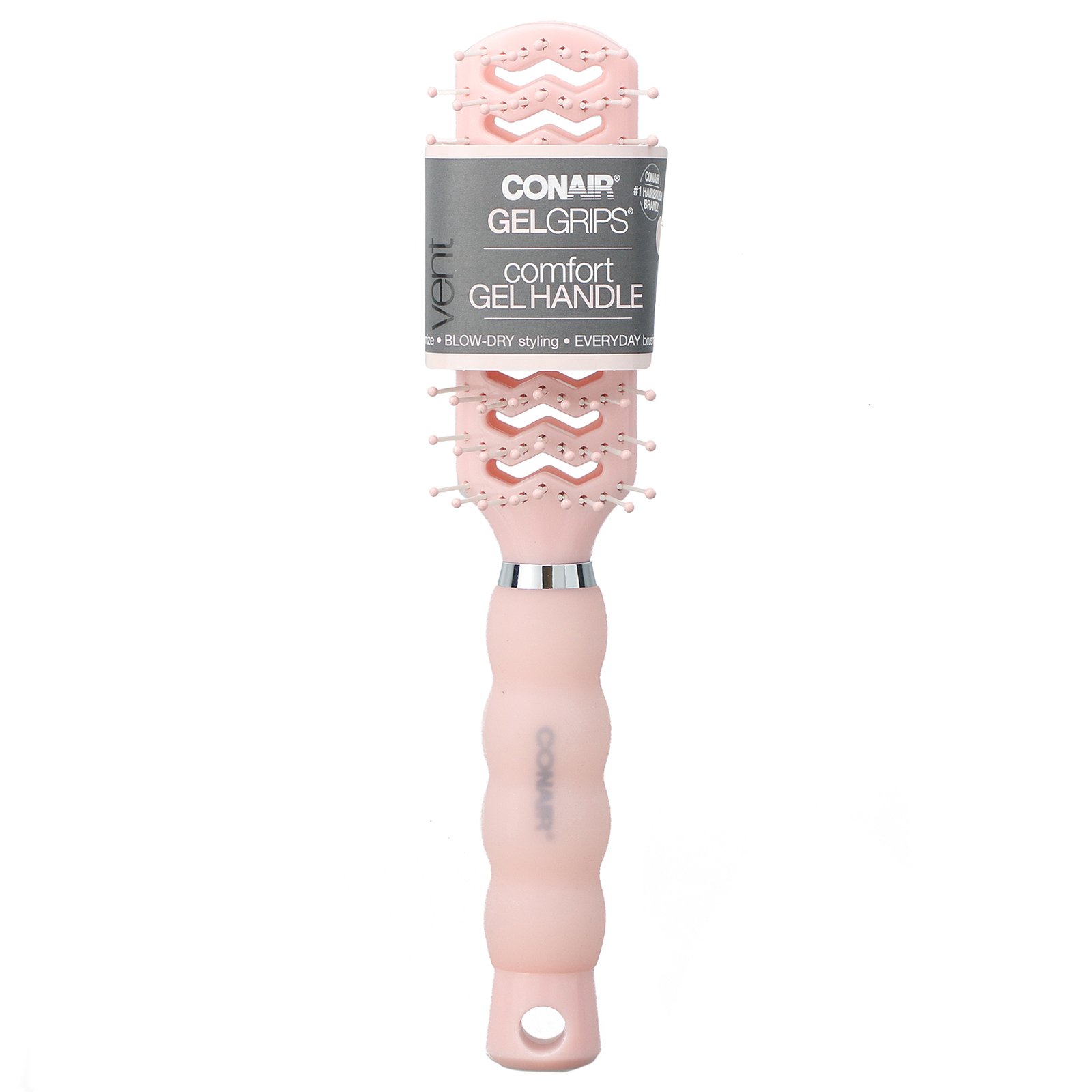 Conair, Gel Grips, cabo em gel confortável, escova de cabelo para secagem com secador, 1 escova - Imagem 2
