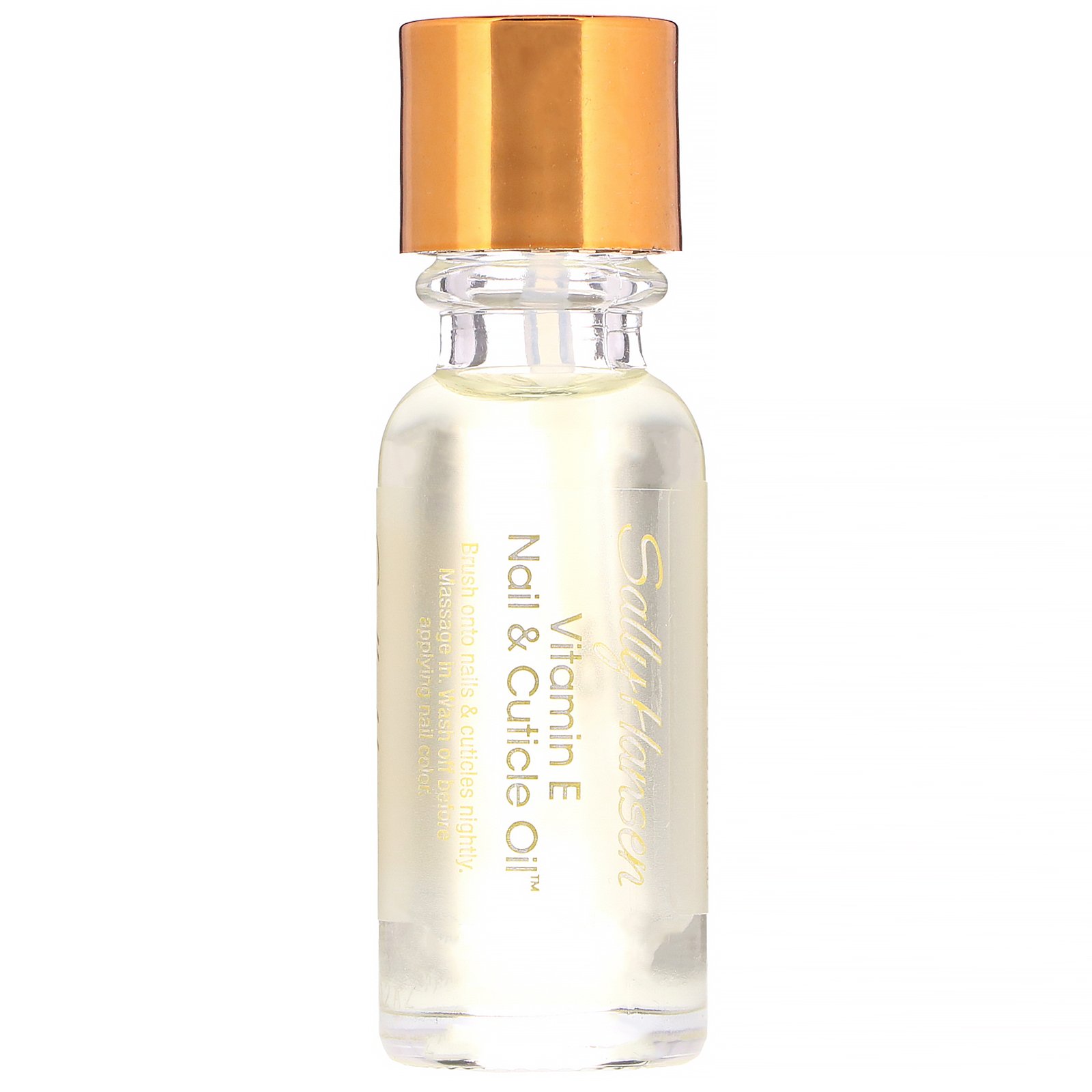 Sally Hansen, Óleo para cutícula e unhas com vitamina E, 0,45 fl oz (13,3 ml) - Imagem 3