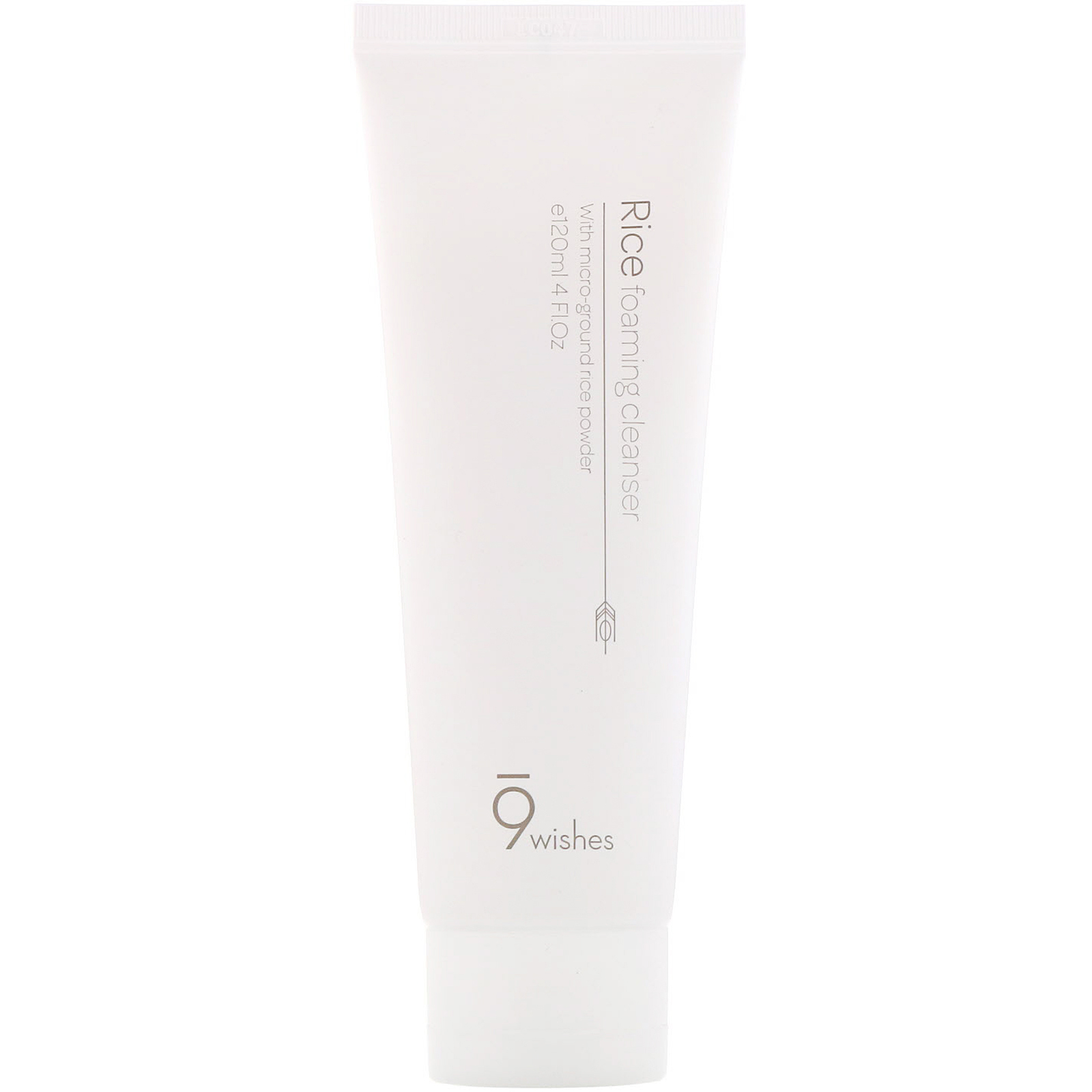 9Wishes, Rice Foaming Cleanser, 4 fl oz (120 ml)