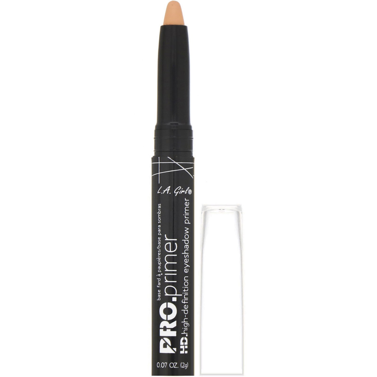 L.A. Girl, Pro HD Eyeshadow Primer, Nude, 2 g