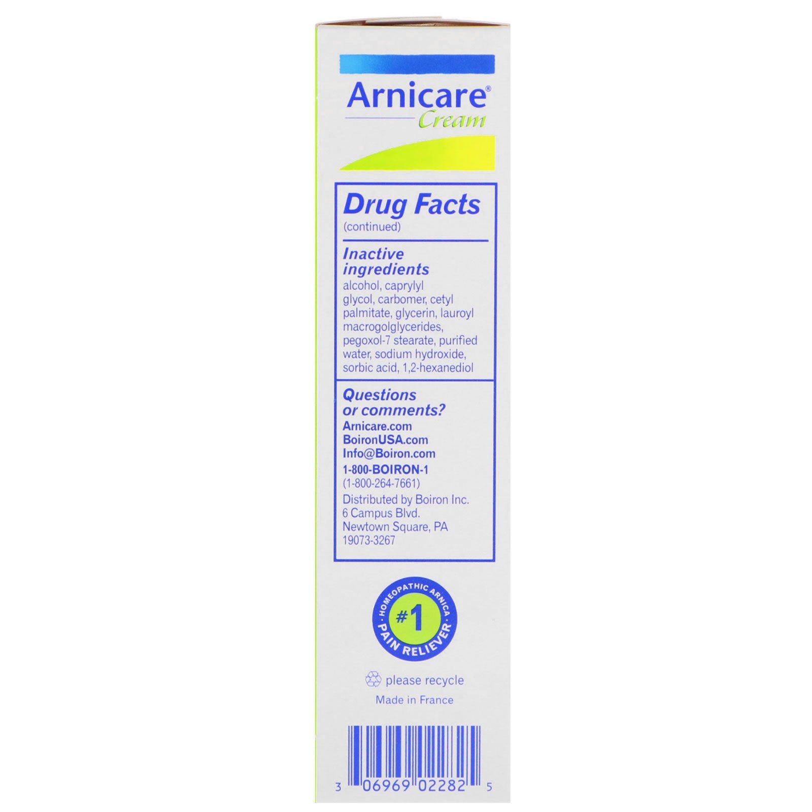 Boiron, Arnicare Cream, Unscented, 4.2 oz (120 g) - Imagem 3
