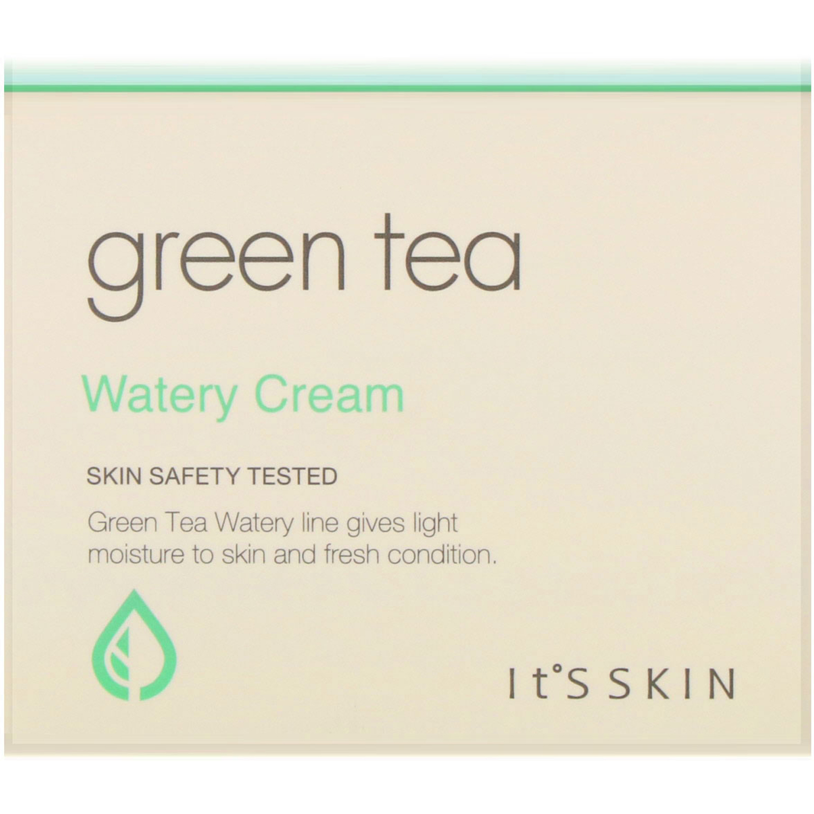 It's Skin, Green Tea, Watery Cream, 50 ml - Imagem 2