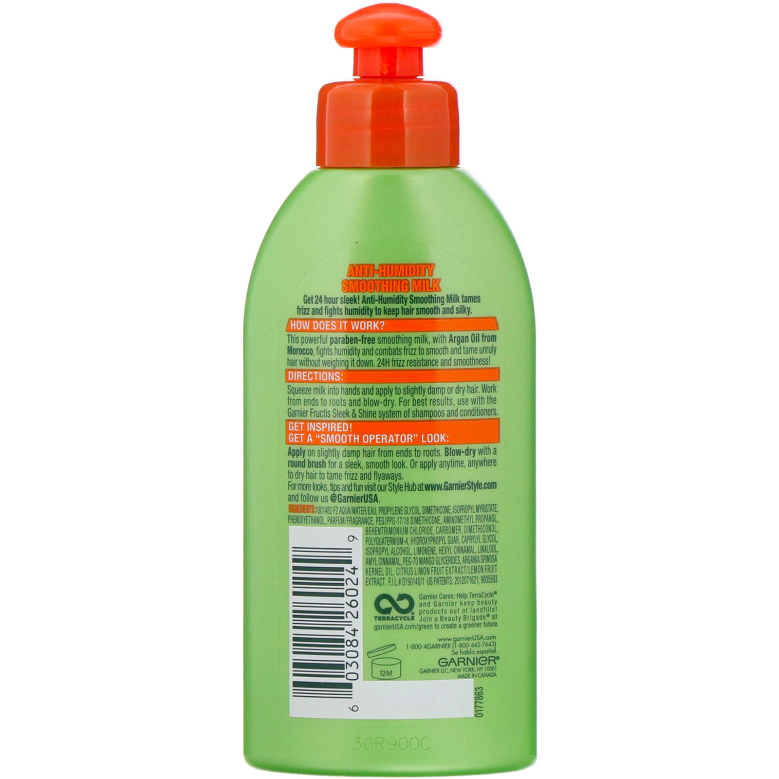 Garnier, Fructis, Antiumidade, Leite calmante, 150 ml - Imagem 2