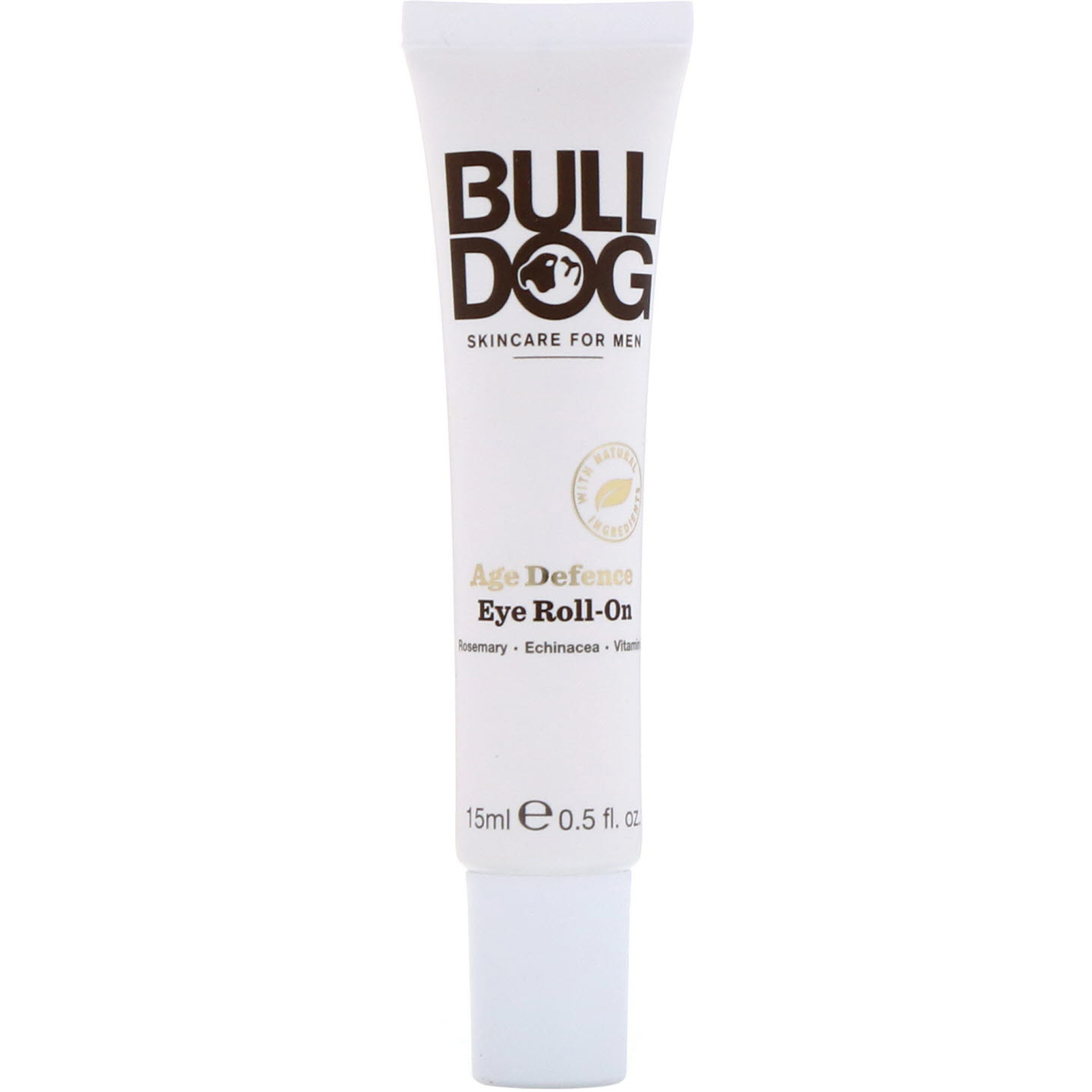 Bulldog Skincare For Men, Roll-on Antienvelhecimento para os Olhos, 0,5 fl oz (15 ml)