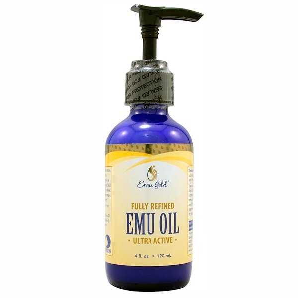 Emu Gold, Emu Oil, Totalmente Refinado, Ultra-Ativo, 4 fl oz (120ml)