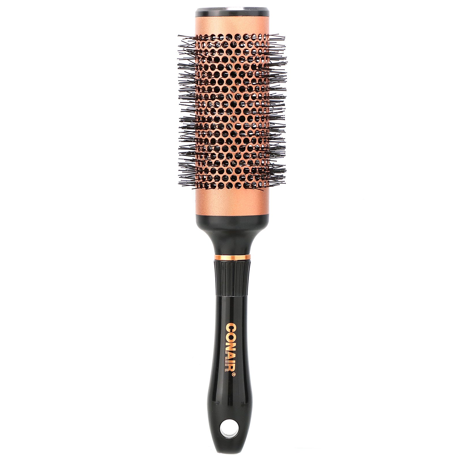 Conair, Coleção Copper, escova de secagem rápida redonda pequena, 1 escova