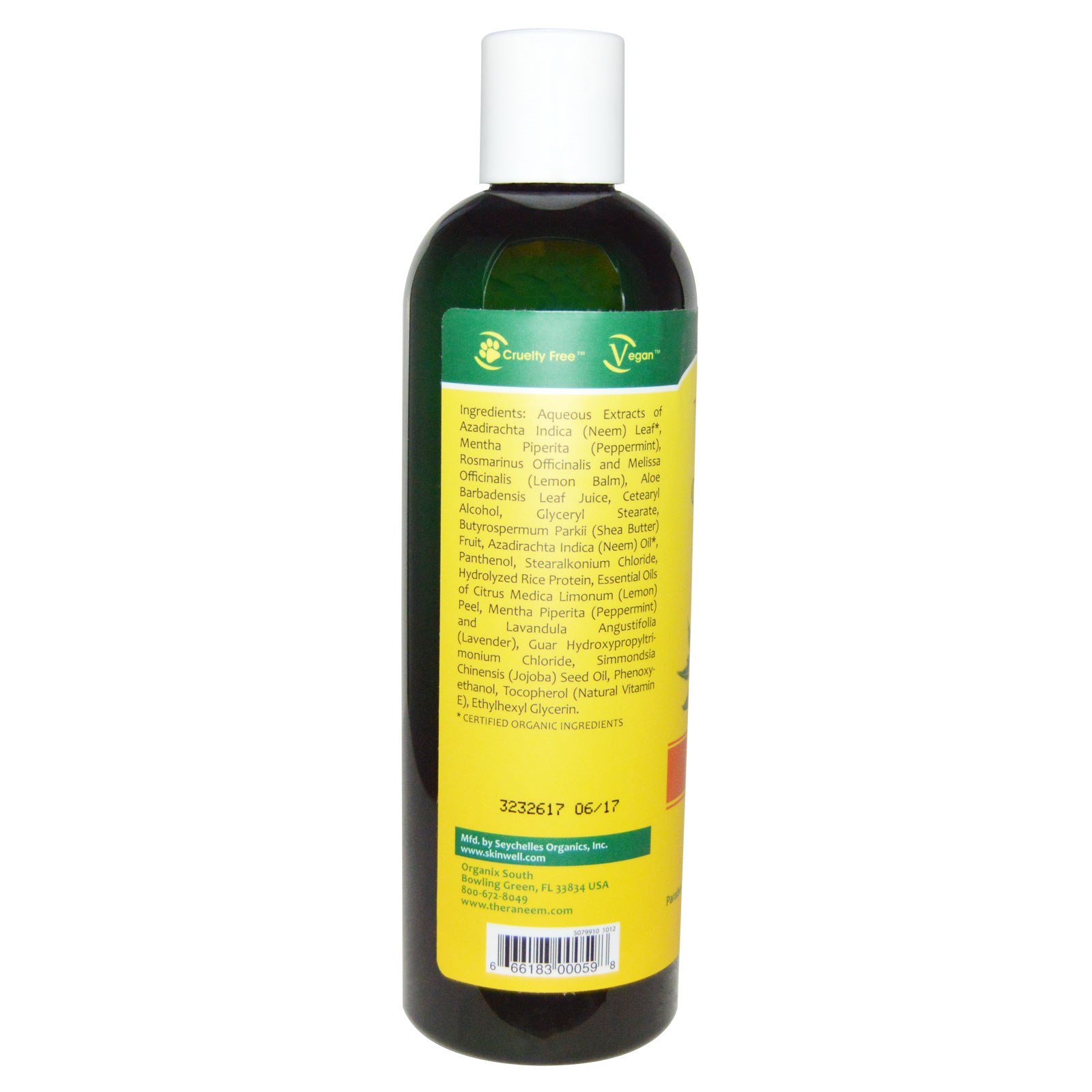 Organix South, TheraNeem Naturais, Condicionador, Terapia do Couro Cabeludo, 360 ml (12 fl oz) - Imagem 2
