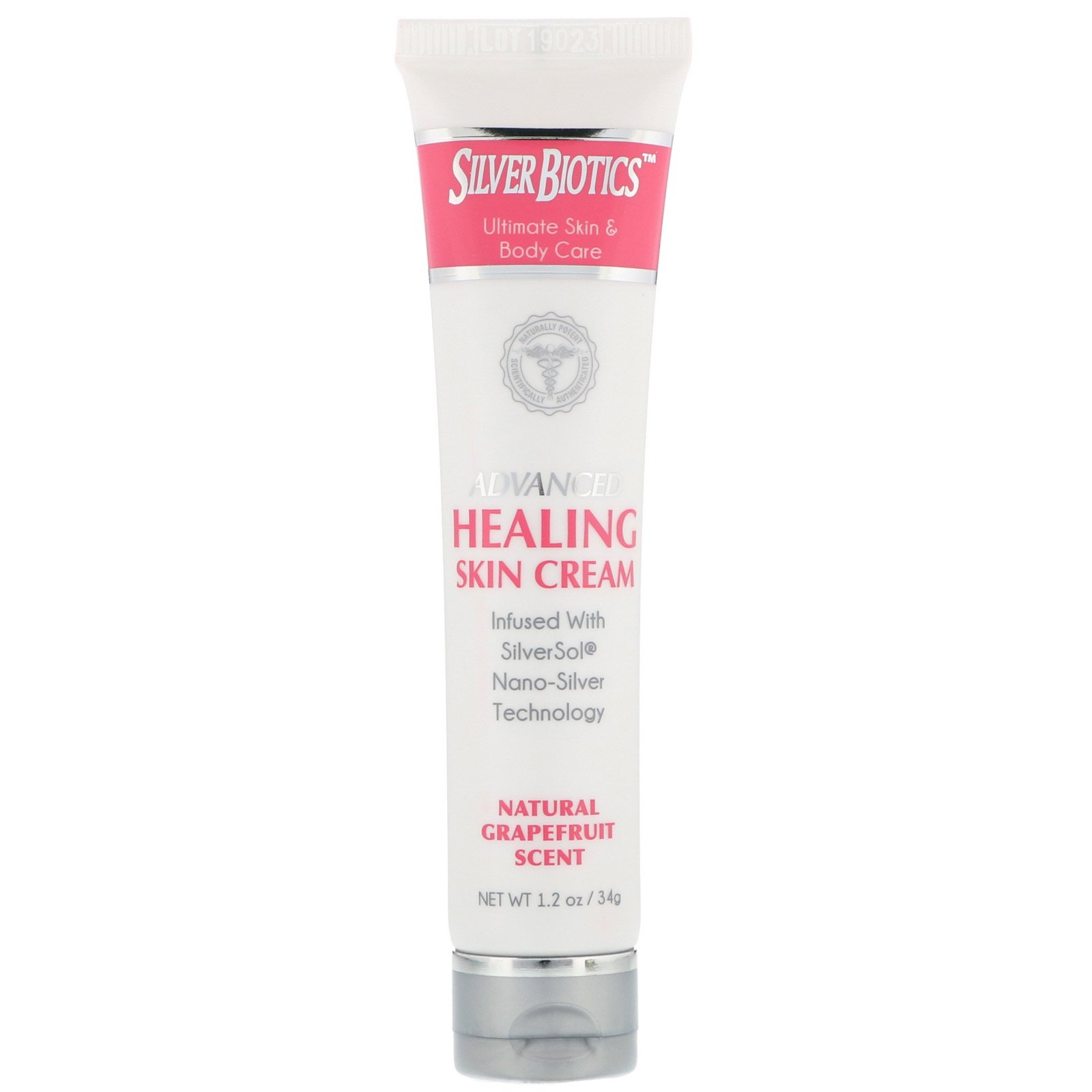 American Biotech Labs, Advanced Healing Skin Cream, Aroma Natural de Toranja, 34 g (1,2 oz) - Imagem 3