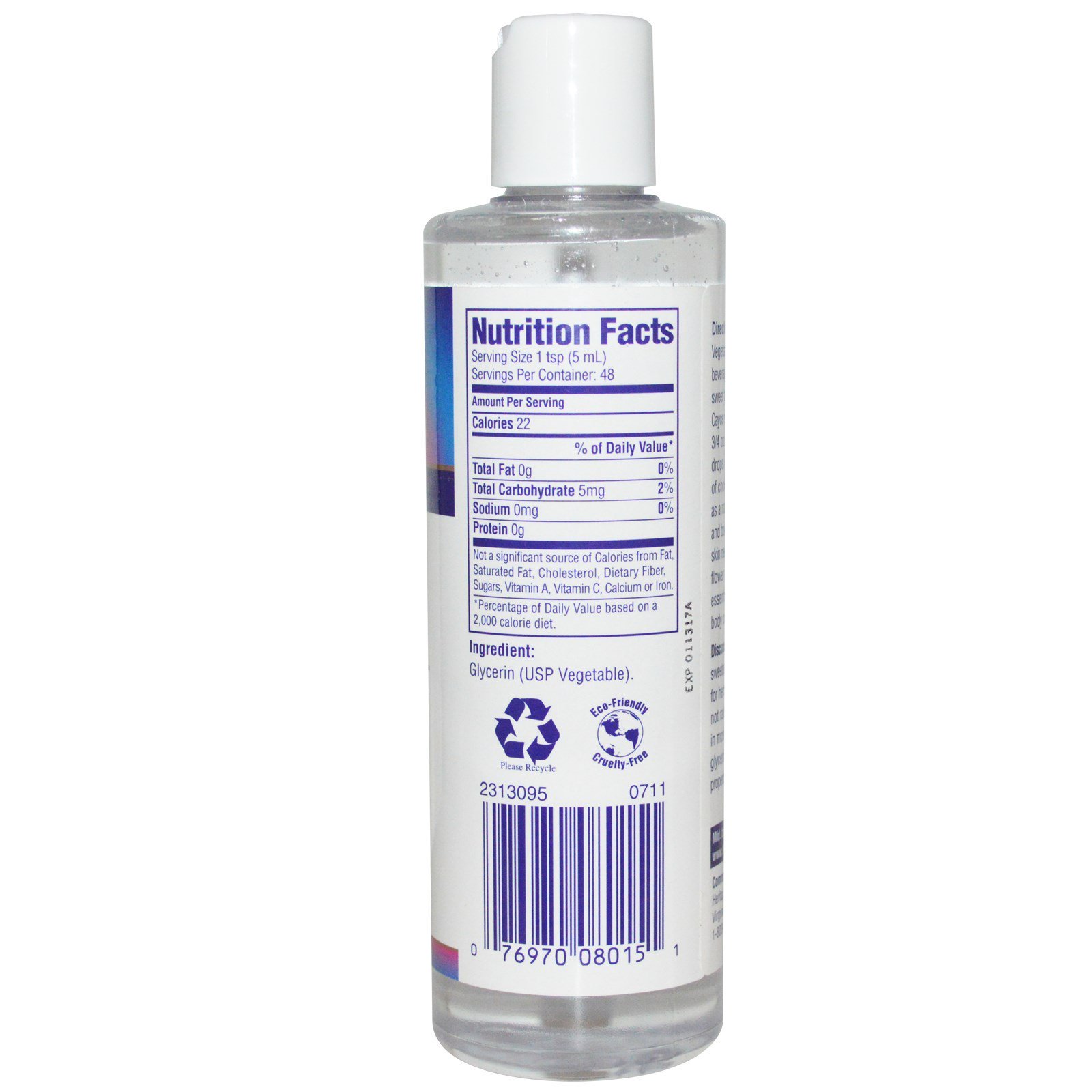 Heritage Store, Glicerina Vegetal, 8 fl oz (240 ml) - Imagem 2
