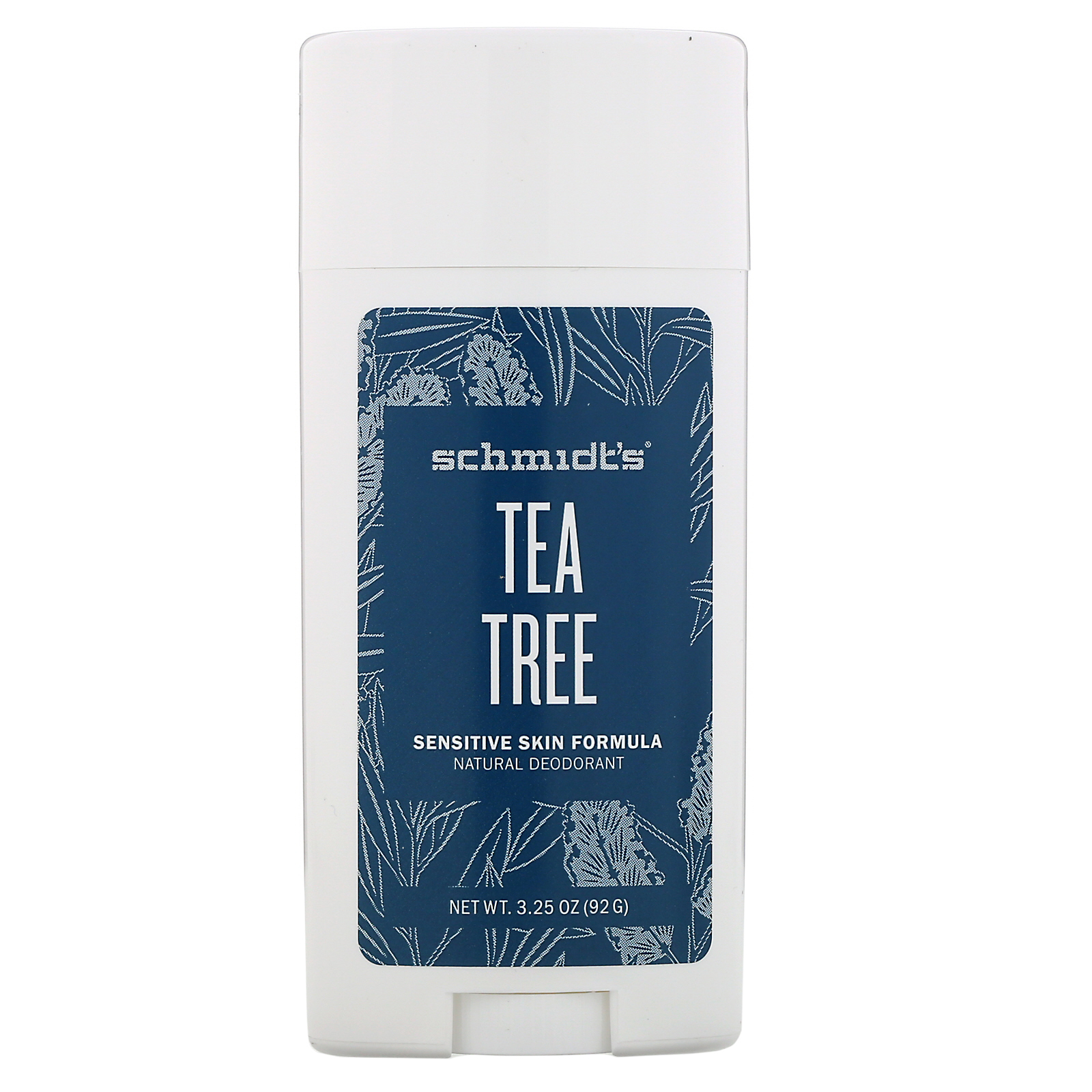 Schmidt's Naturals, Desodorante Natural, Fórmula para Pele Sensível, Árvore do Chá, 92 g (3,25 oz) - Imagem 3
