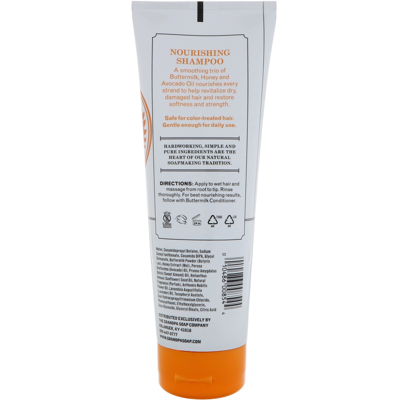 Grandpa's, Xampú de Soro de Leite, Nutrição, 8 fl oz (235 ml) - Imagem 2