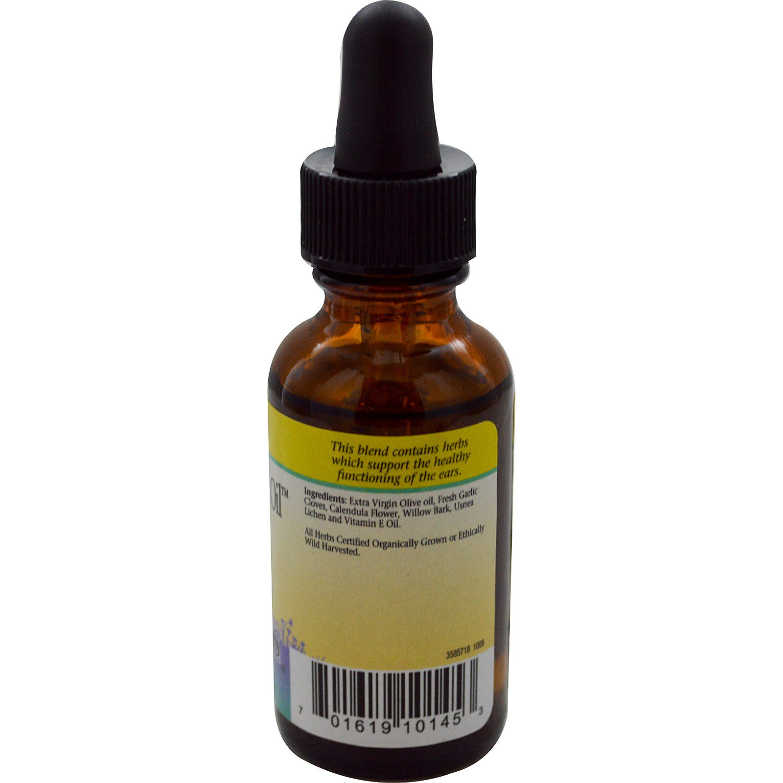 Herbs for Kids, Óleo Auricular de Salgueiro/Alho, Sem álcool, 1 fl oz (30 ml) - Imagem 2