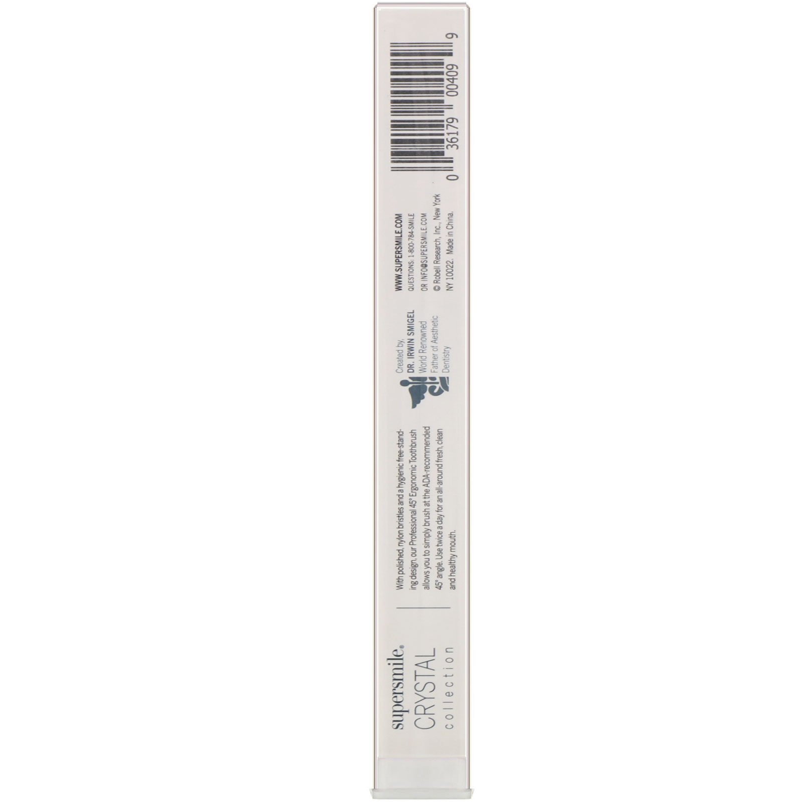 Supersmile, Escova de Dentes Crystal Collection, Azul, 1 Escova de Dentes - Imagem 3
