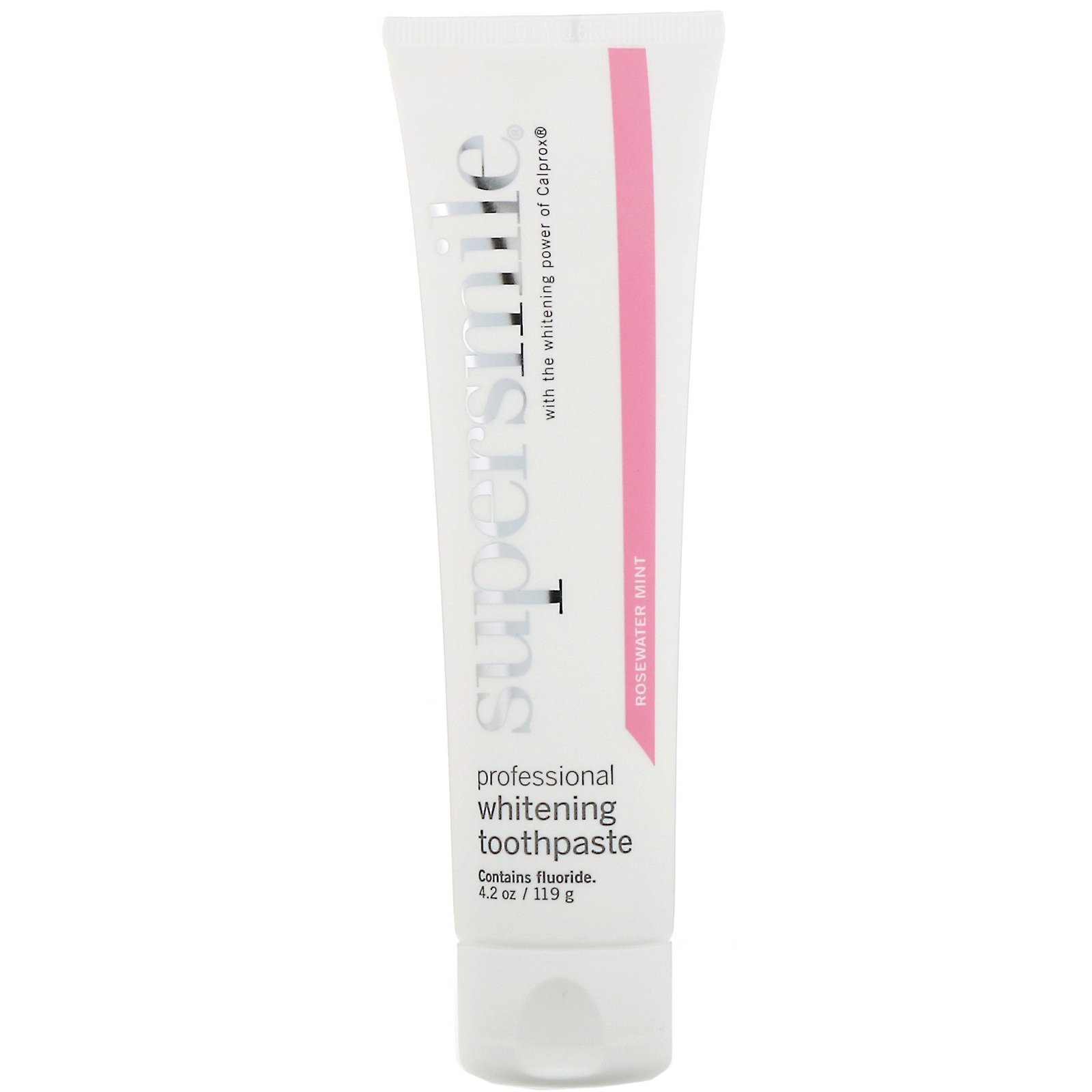 Supersmile, Creme dental clareador profissional, Água de rosas e menta, 119 g - Imagem 3