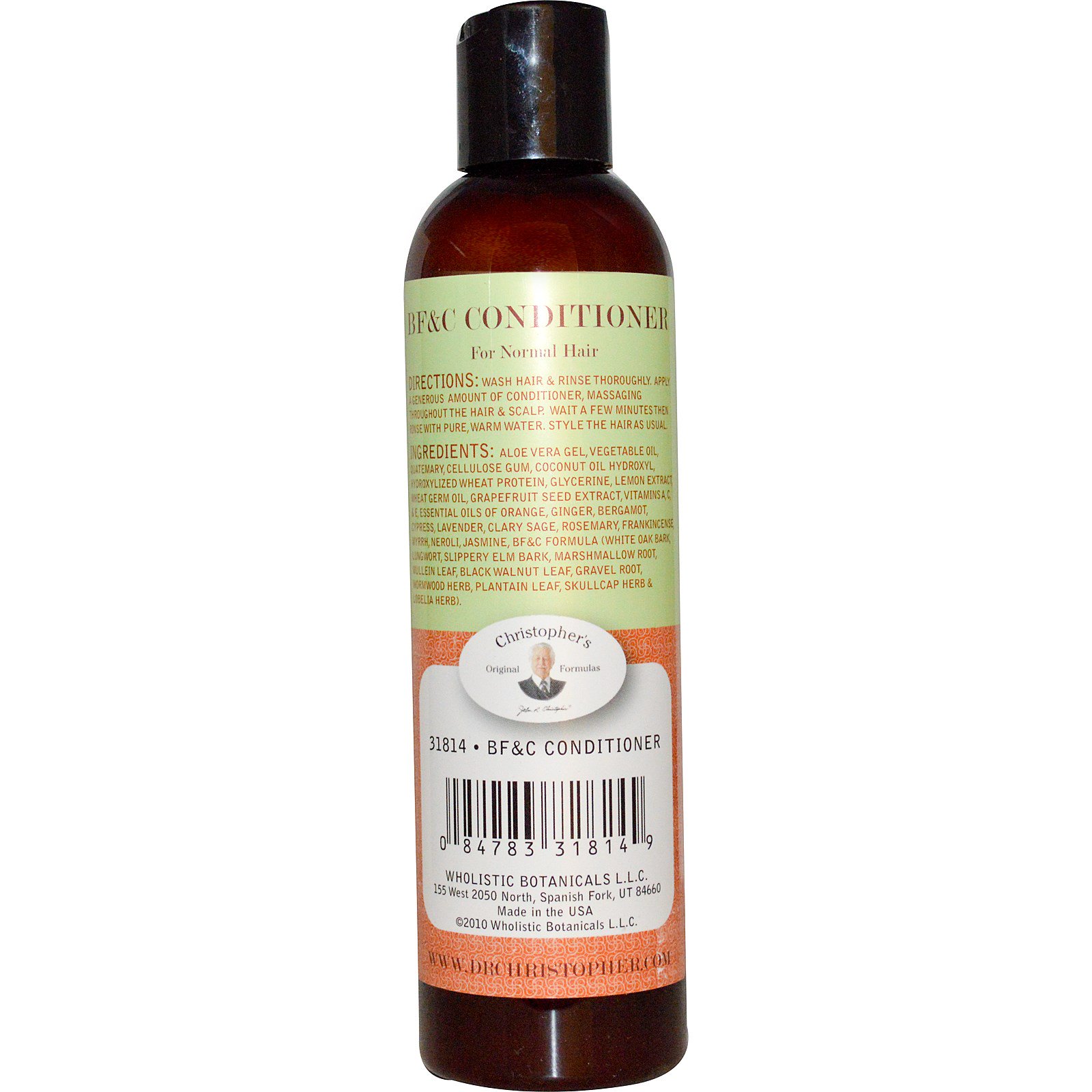 Christopher's Original Formulas, Condicionador BF&C, 8 fl. oz. (236 mL) - Imagem 2