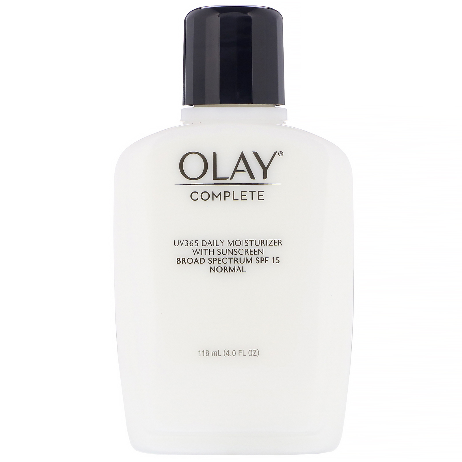 Olay, Hidratante diário completo, UV365, SPF 15, Normal, 118 ml (4,0 fl oz)