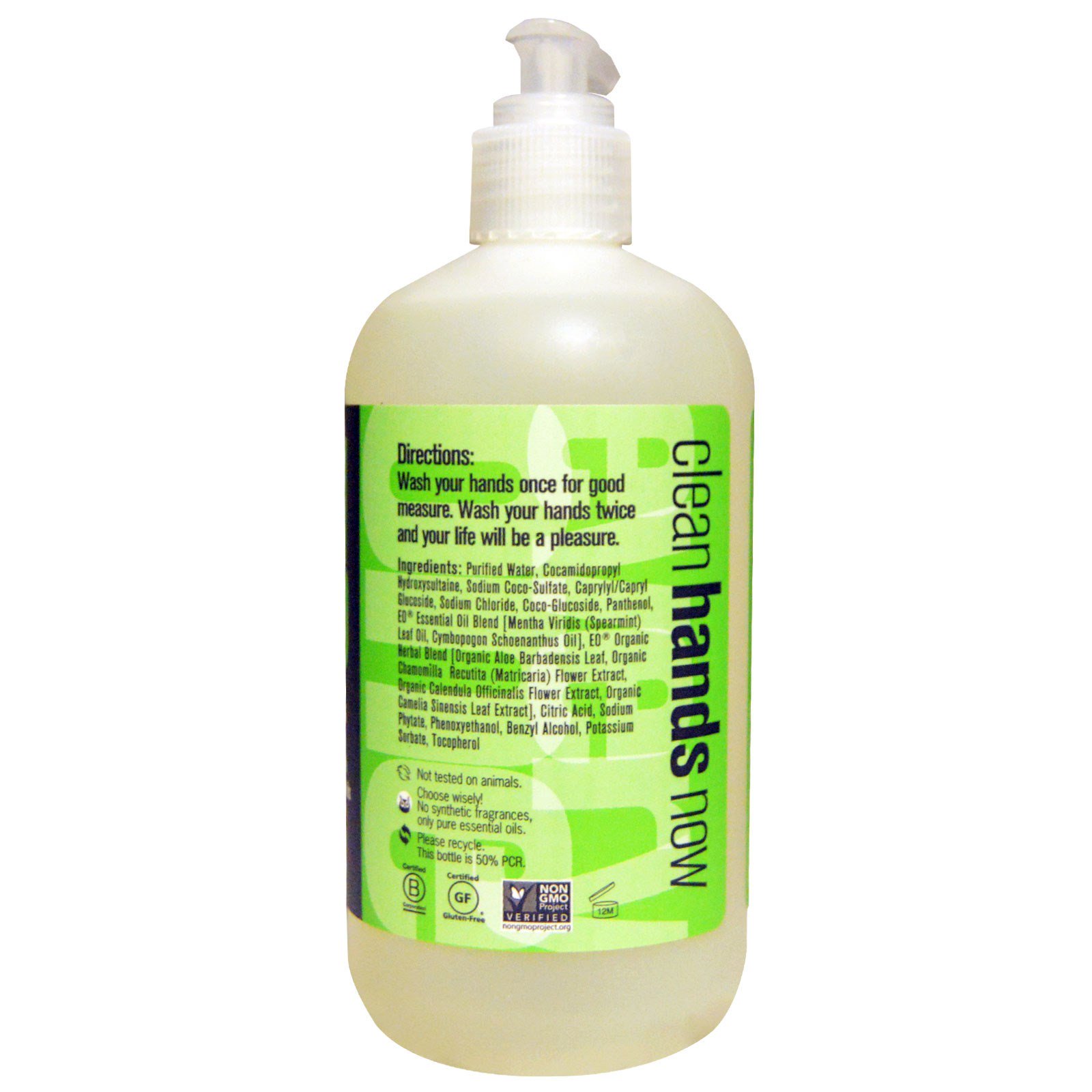Everyone, Sabonete para as Mãos, Hortelã-Verde e Capim-Limão, 377 ml (12,75 fl oz) - Imagem 2