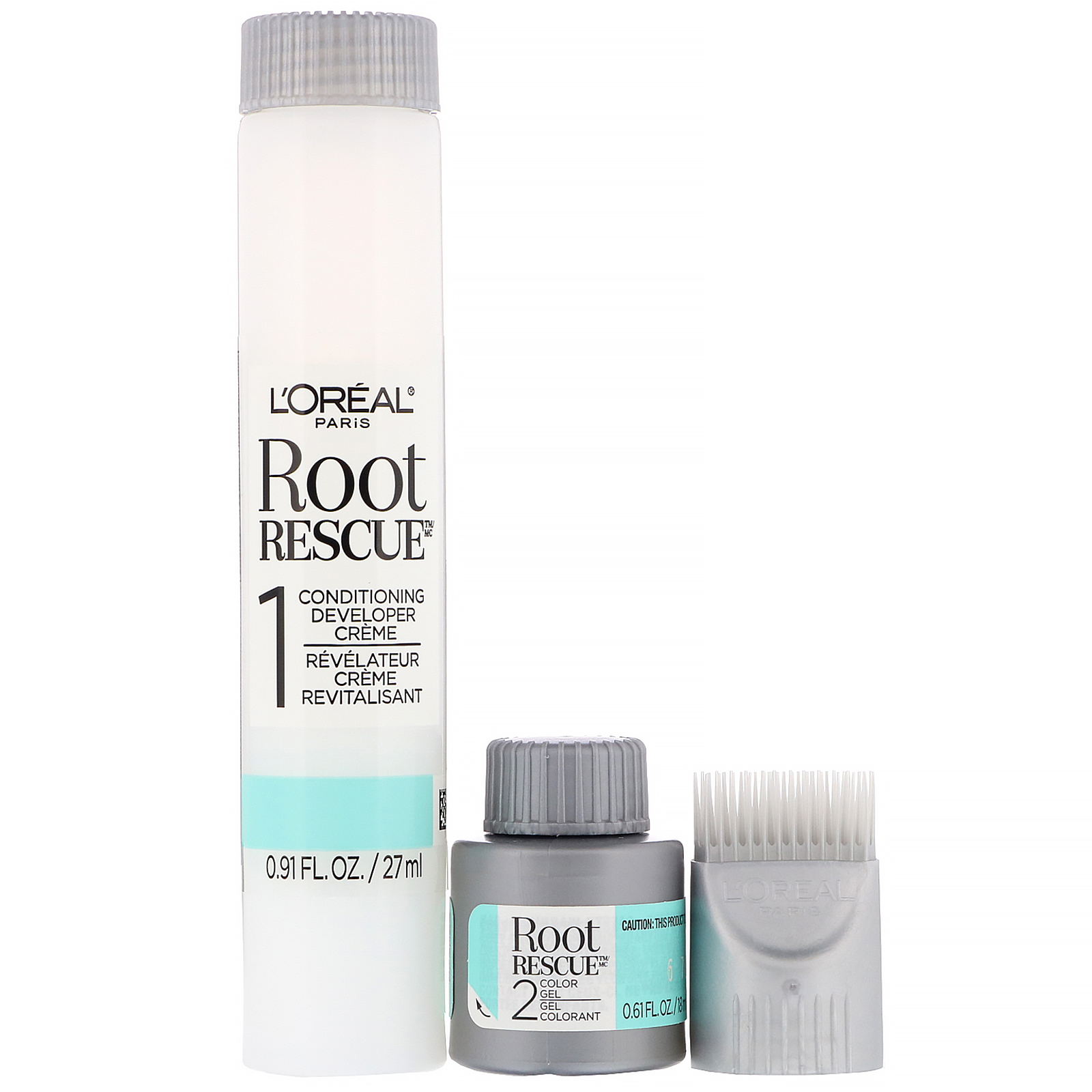 L'Oreal, Magic Root Rescue, kit de coloração da raiz em 10 minutos, 5G Medium Golden Brown, 1 aplicação - Imagem 3