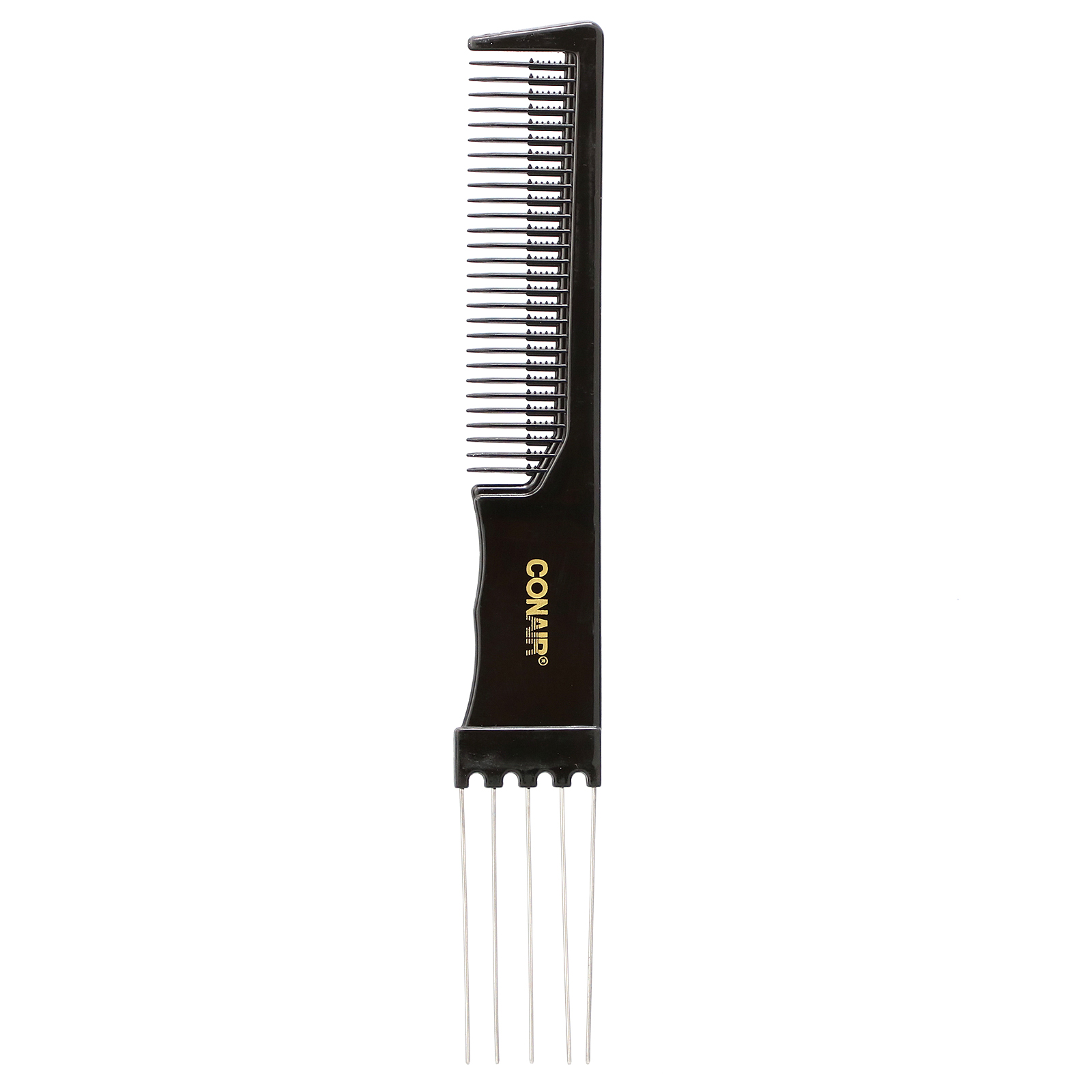 Conair, Volumize & Fullness, dois pentes em um; pente Tease & Lift, 1 pente