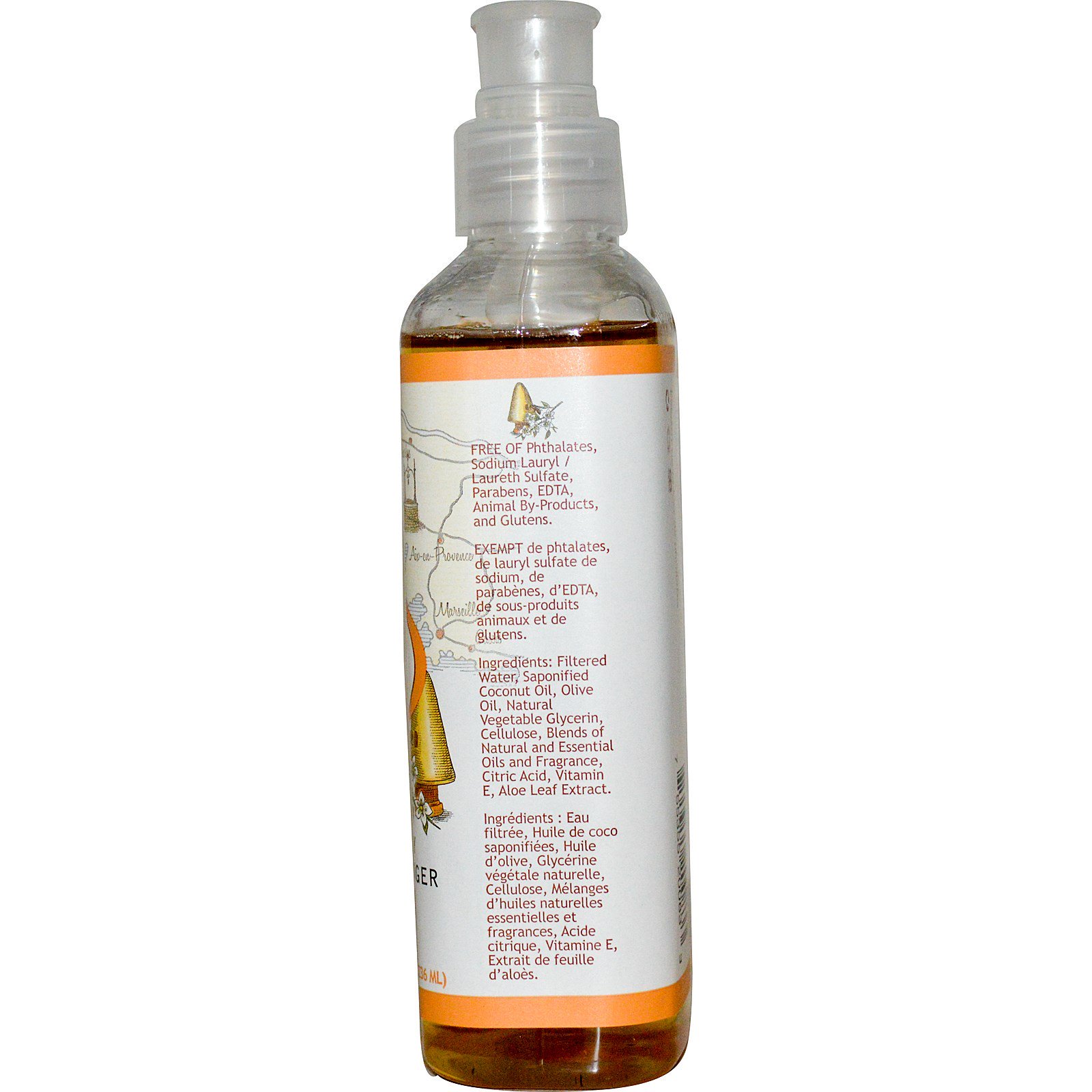 South of France, Sabonete de Mão com Aloé Vera Macio, Rosa Silvestre, 8 oz (236 ml) - Imagem 2