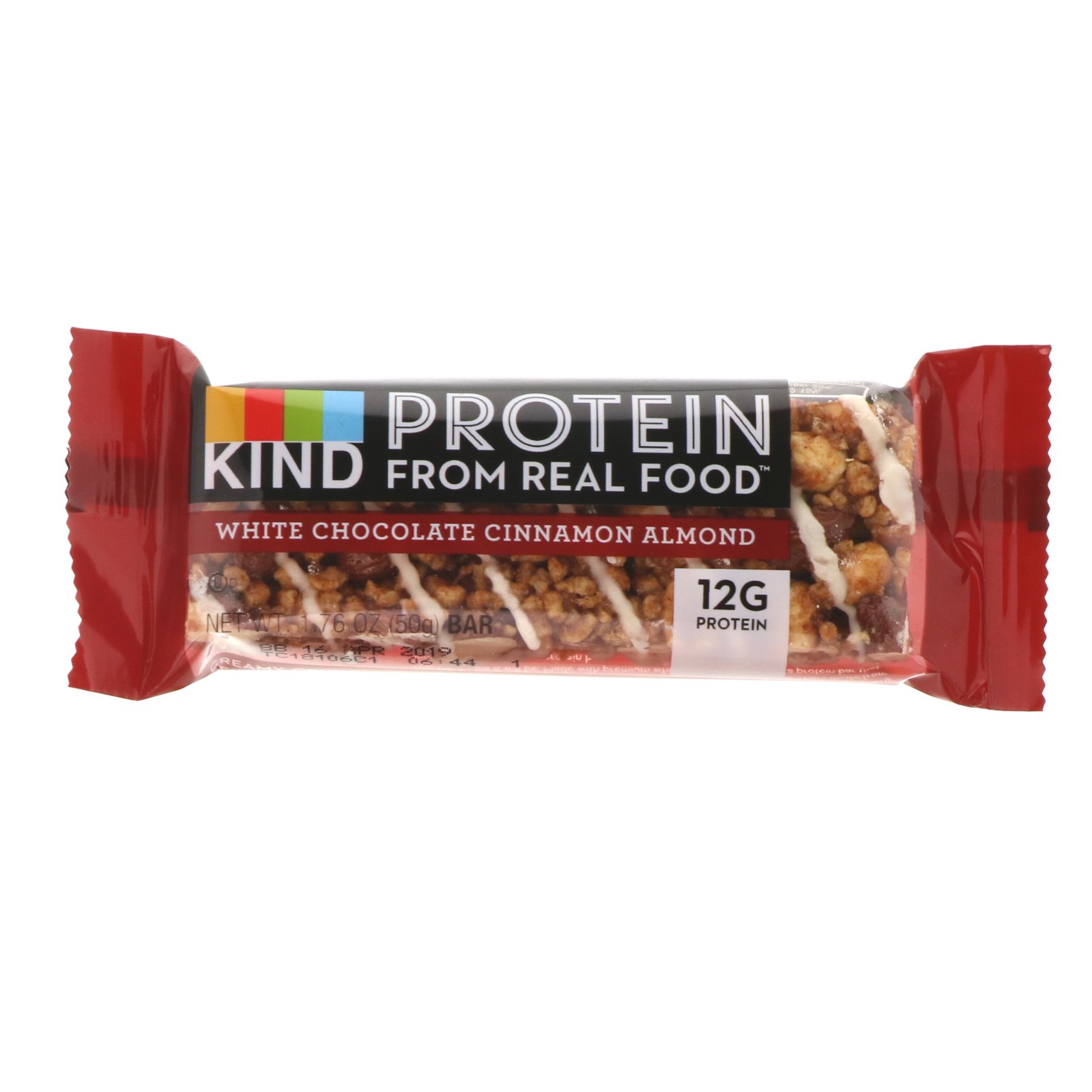 KIND Bars, Barrinhas Proteicas, Chocolate Branco, Canela e Amêndoas, 12 Barrinhas, 1,76 oz (50 g) Cada - Imagem 4