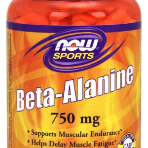 NOW Foods Beta-Alanine 750 mg - 120 Capsules