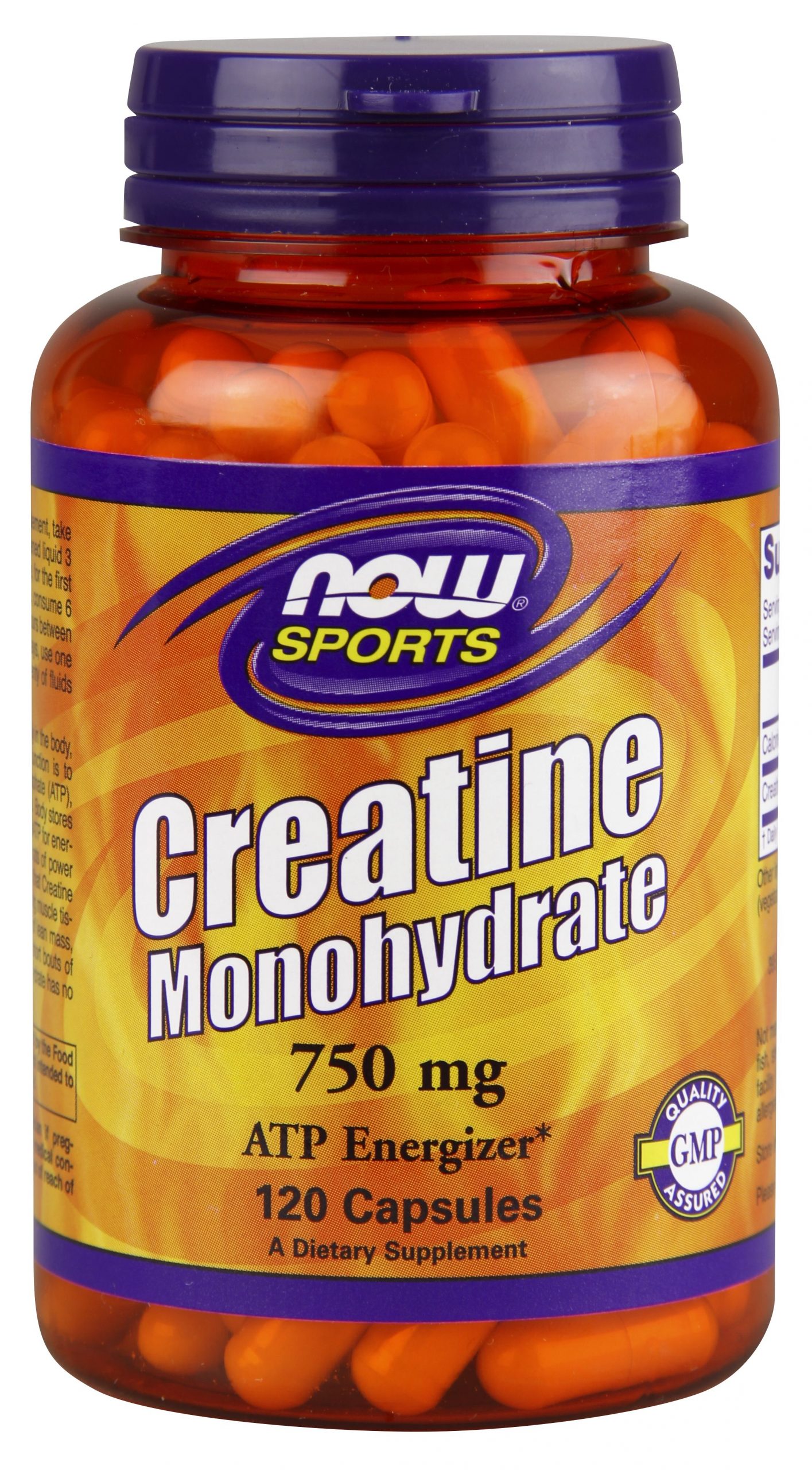 NOW Foods Creatine Monohydrate 750 mg - 120 Caps