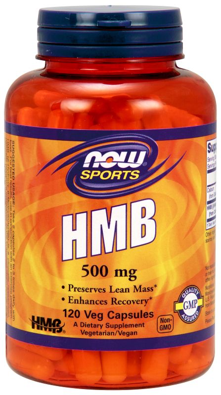 NOW Foods HMB 500 mg - 120 Veg Capsules