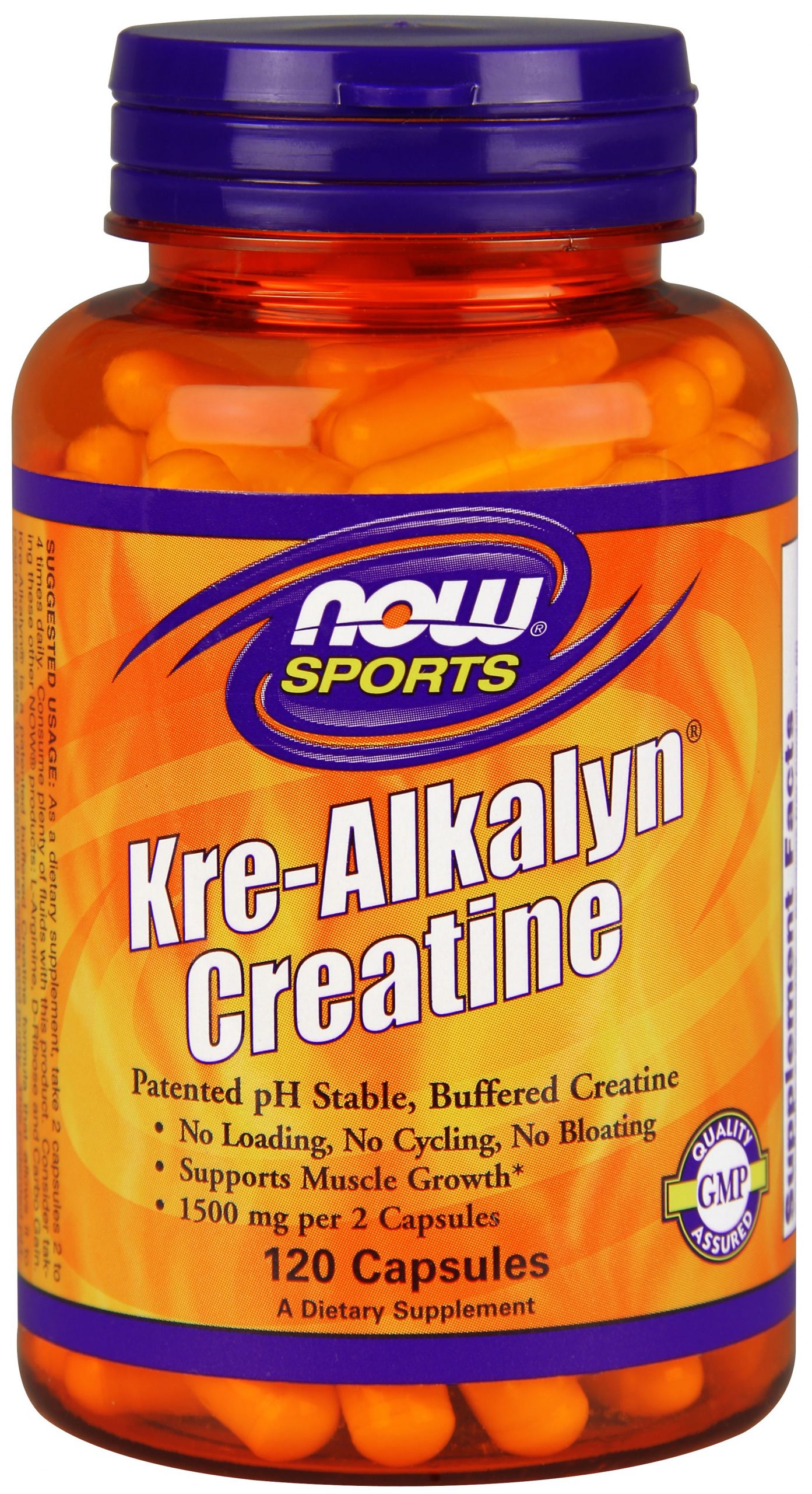 NOW Foods Kre-Alkalyn® Creatine - 120 Capsules