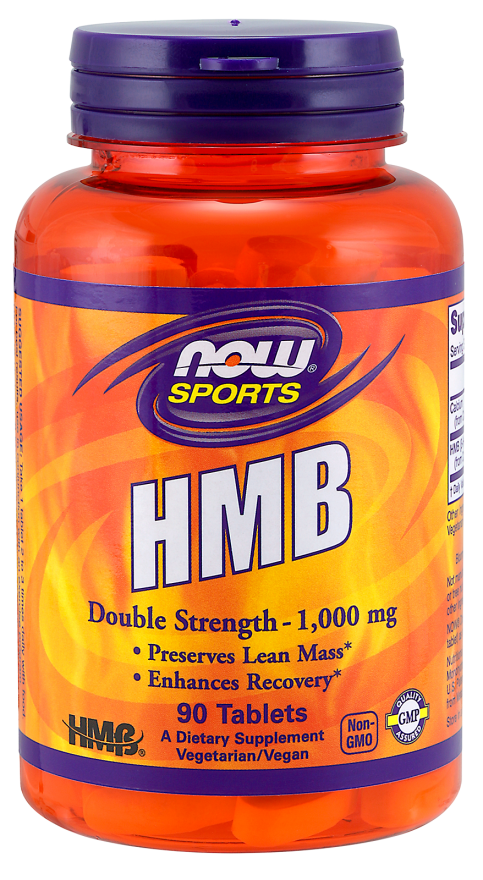Now Foods HMB, Double Strength 1,000 mg 90 Tablets