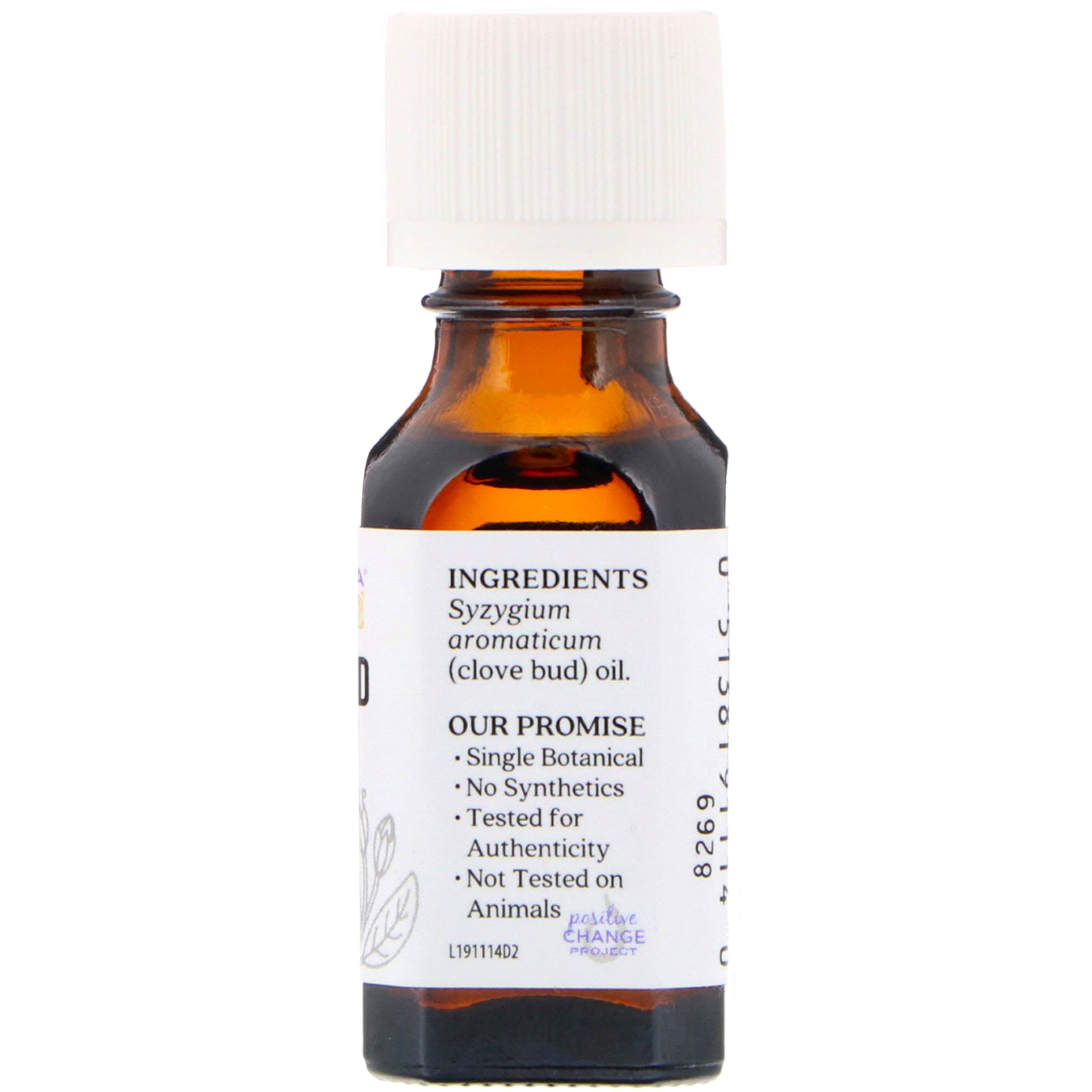 Aura Cacia, Óleo Essencial 100% Puro, Cravo-da-Índia, 0,5 fl oz (15 ml) - Imagem 2