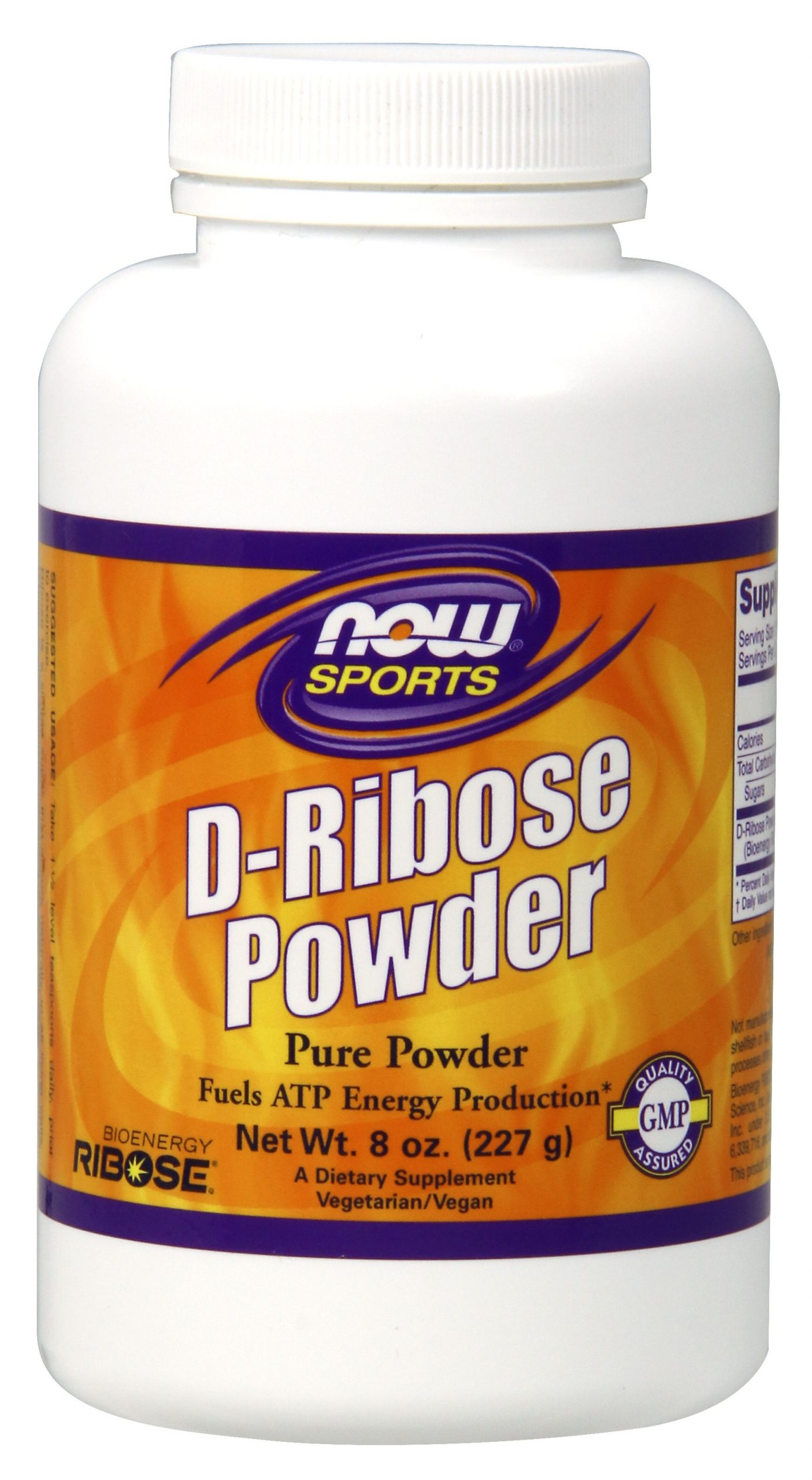 NOW Foods D-Ribose Powder - 8 oz.