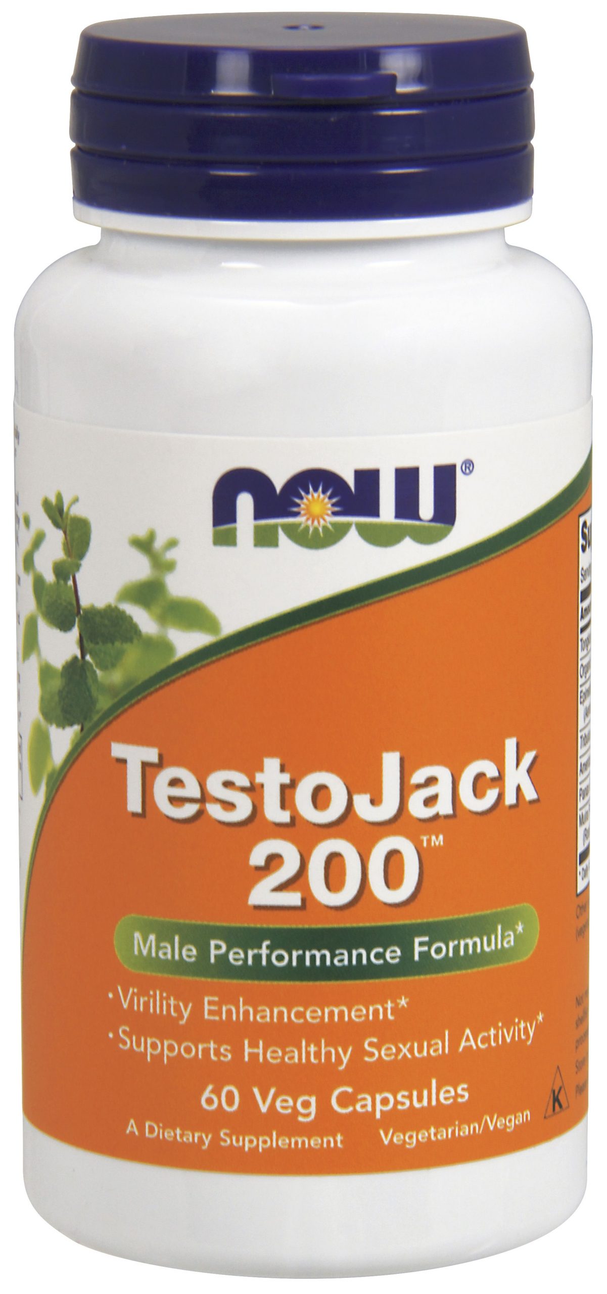 NOW Foods TestoJack 200™ Extra Strength - 60 Veg Capsules