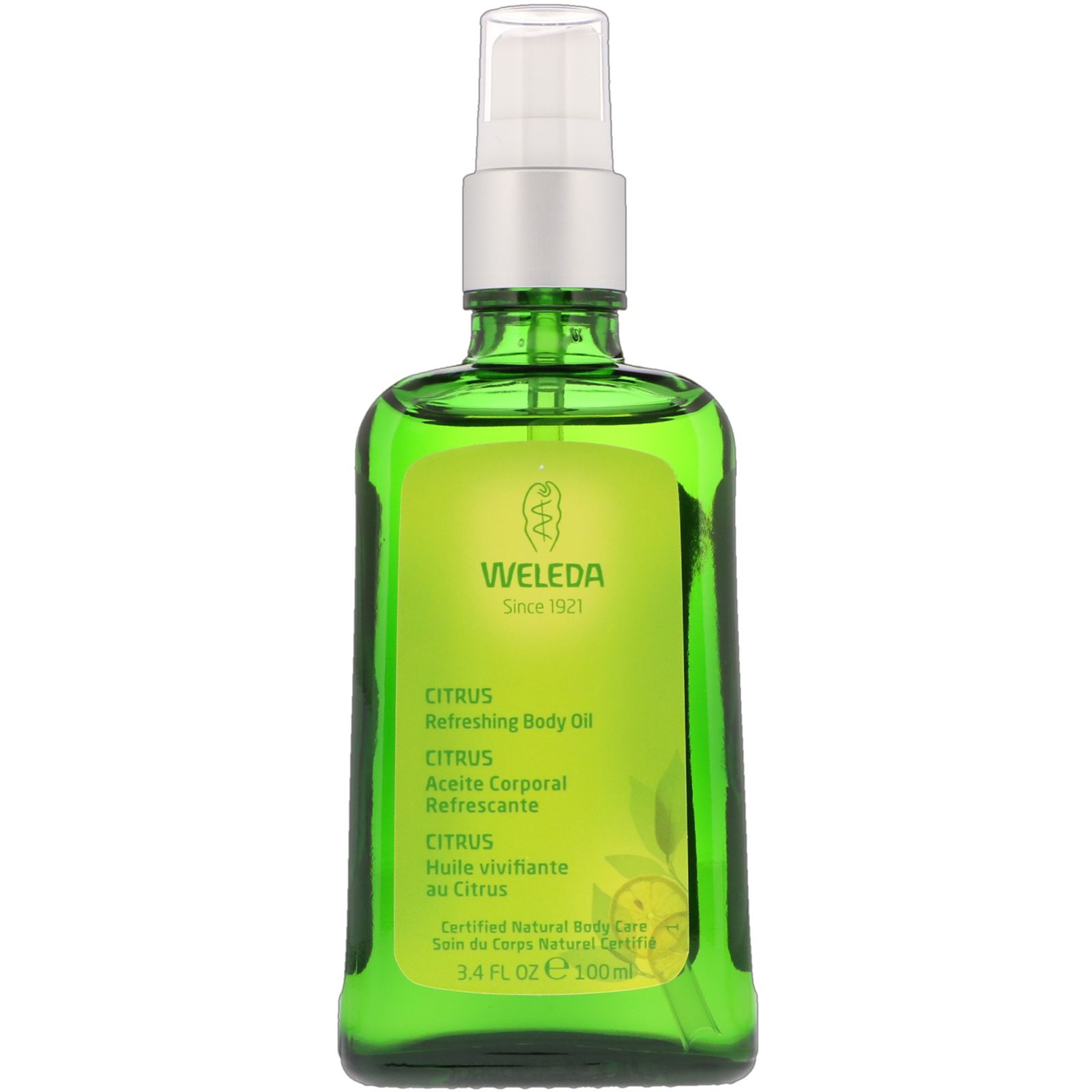 Weleda, Óleo renovador Corpo & Beleza, Extratos Cítricos, 3,4 fl oz (100 ml) - Imagem 3