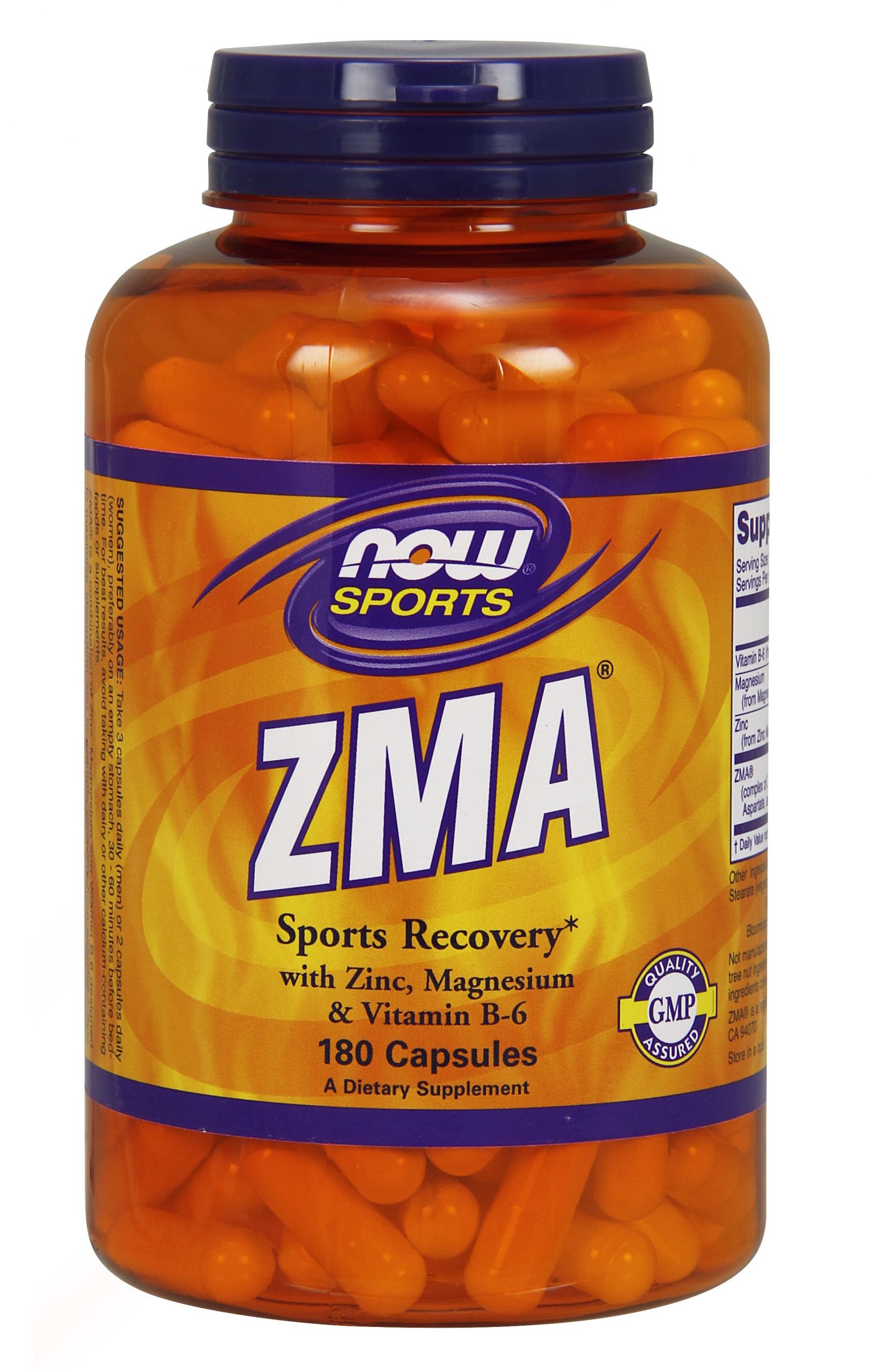 NOW Foods ZMA - 180 Capsules