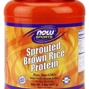 Comprar now foods sprouted brown rice protein - 2 lbs. Preço no brasil suplementos esportivos importados suplemento importado loja 125 online promoção -