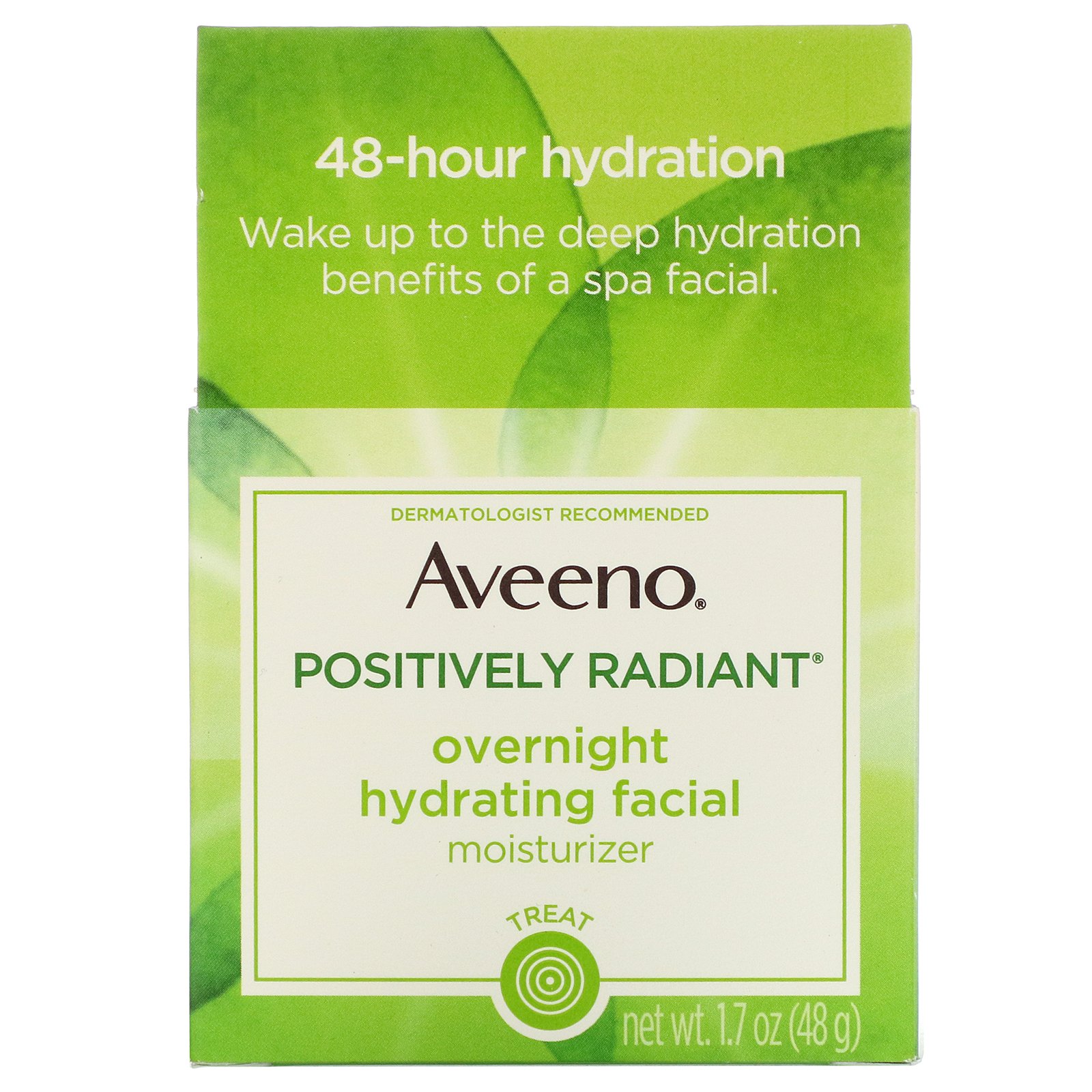 Aveeno, Active Naturals, Positivamente Radiante, Hidratante Facial Noturno, 48 g (1,7 oz) - Imagem 2
