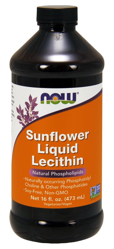 NOW Foods Sunflower Liquid Lecithin - 16 fl. oz. - Imagem 2