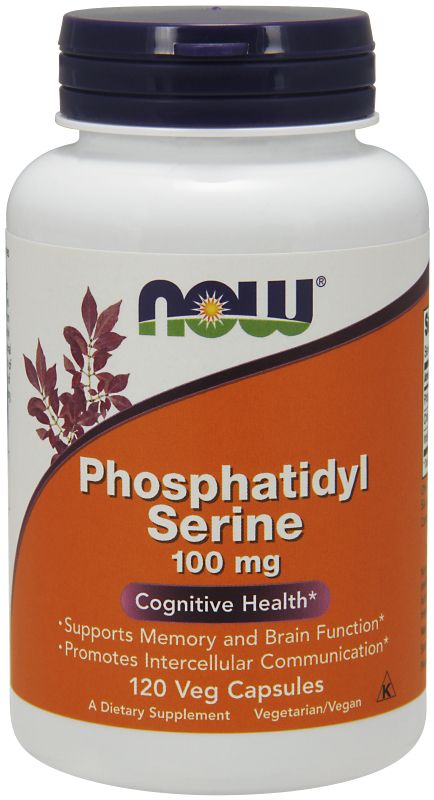 NOW Foods Phosphatidyl Serine 100 mg - 120 Veg Capsules