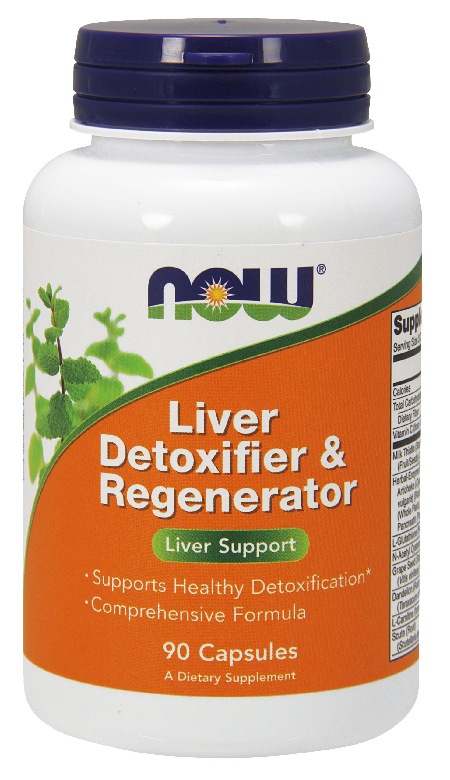 NOW Foods Liver Detoxifier & Regenerator - 90 Veg Capsules