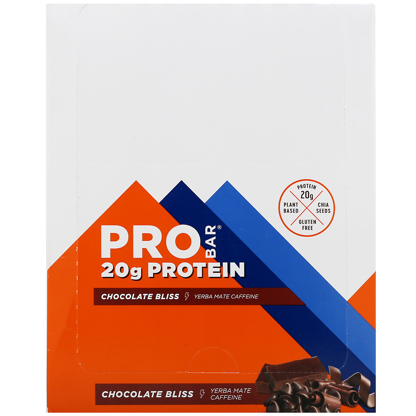 ProBar, Barra de Proteína, Êxtase de Chocolate, 12 Barras, 70 g (2,47 oz) Cada - Imagem 2