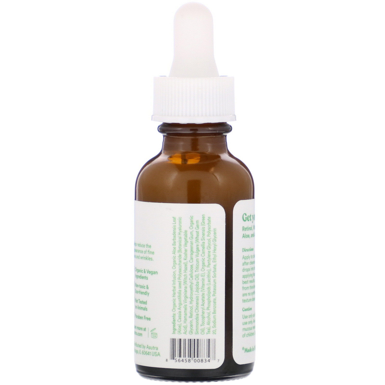 Asutra, 2.5% Retinol Serum, 1 fl oz (30 ml) - Imagem 2