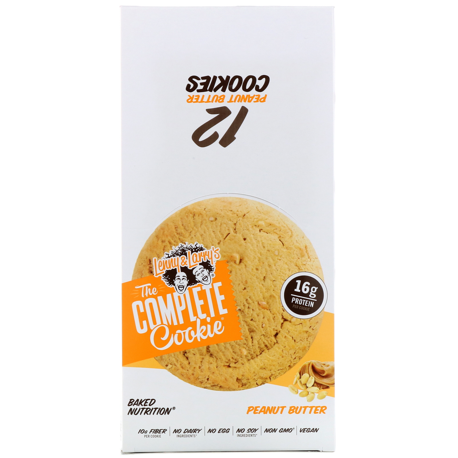 Lenny & Larry's, The COMPLETE Cookie, Peanut Butter, 12 Cookies, 4 oz (113 g) Each - Imagem 2