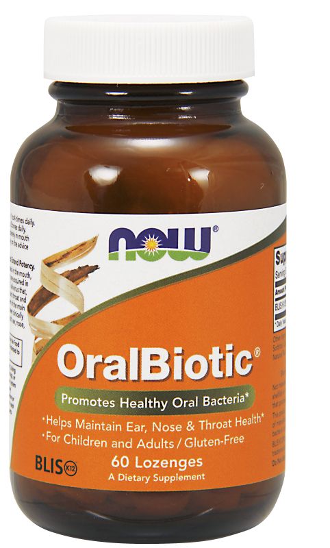NOW Foods OralBiotic™ - 60 Lozenges